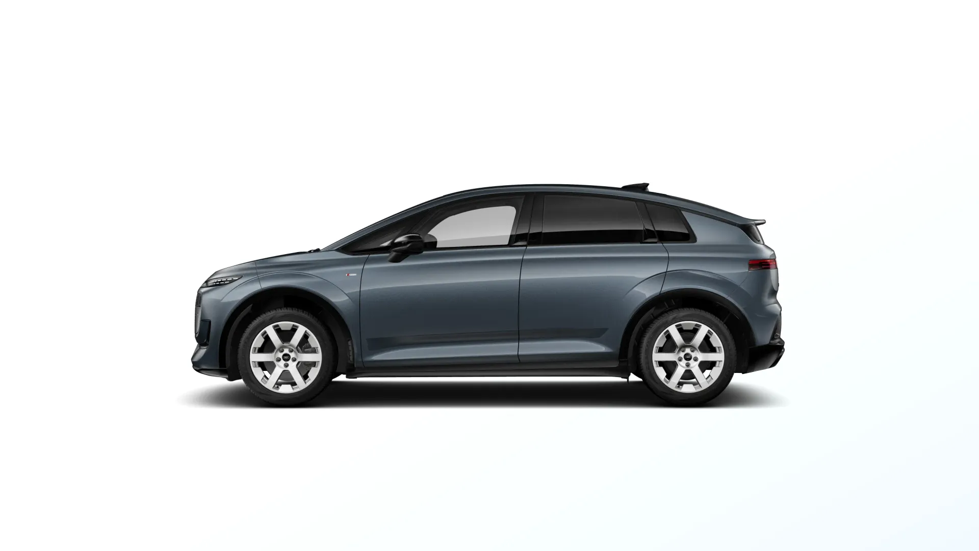 A2 e-tron, Audi A2 e-tron Edition One, Modrá Horizon, side