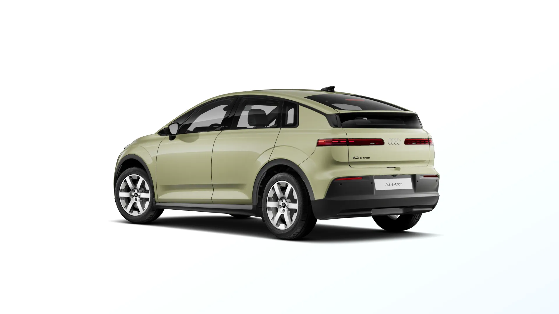 A2 e-tron, Audi A2 e-tron, Zelená Pistachio, back