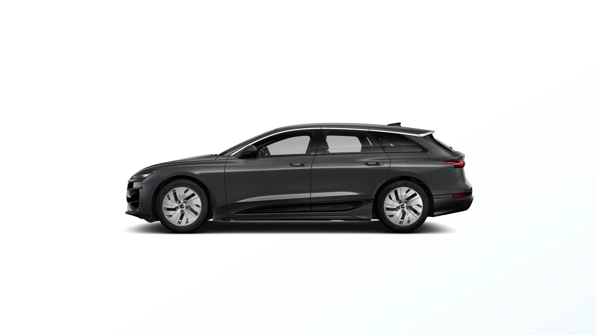 A6 Avant e-tron, A6 Avant, Šedá Magnet, side