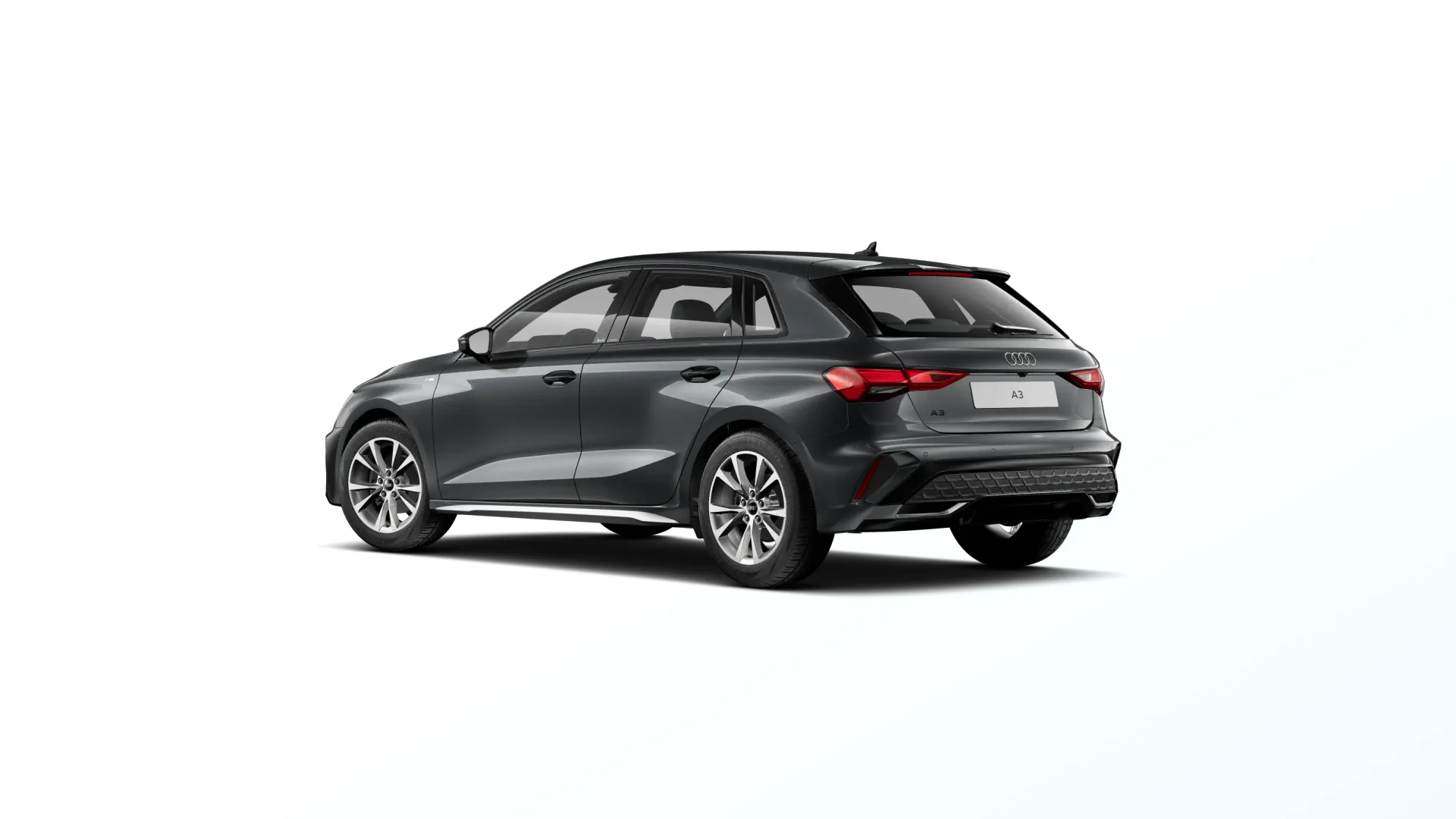 A3 Sportback, S line, Lakování Audi Exclusive, back