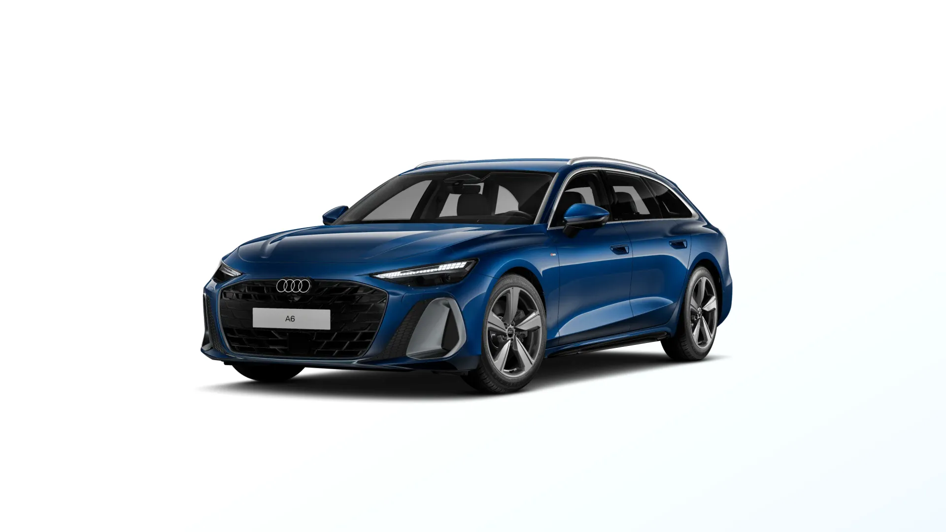 A6 Avant, A6 Avant, Modrá Ascari, front