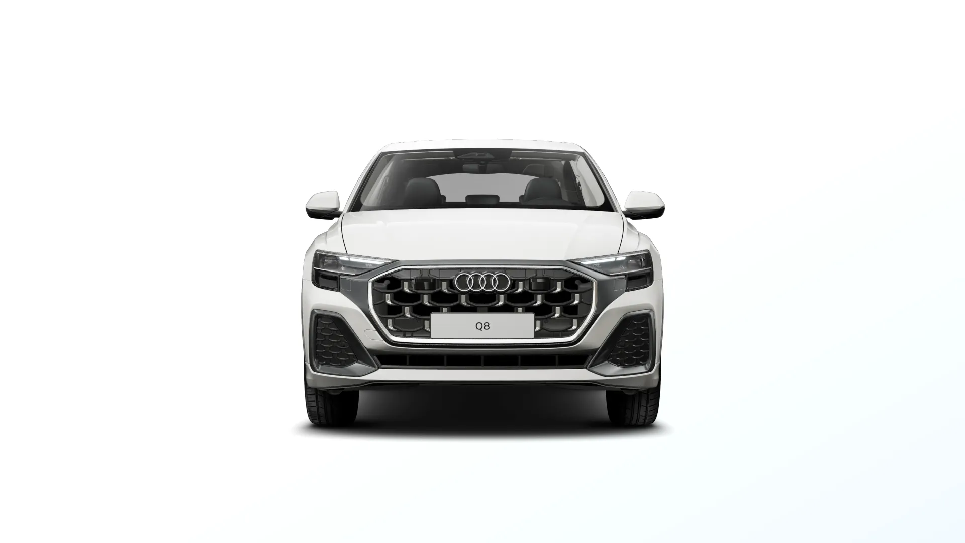 Q8 SUV, Q8 SUV, Bílá Carrara, directfront