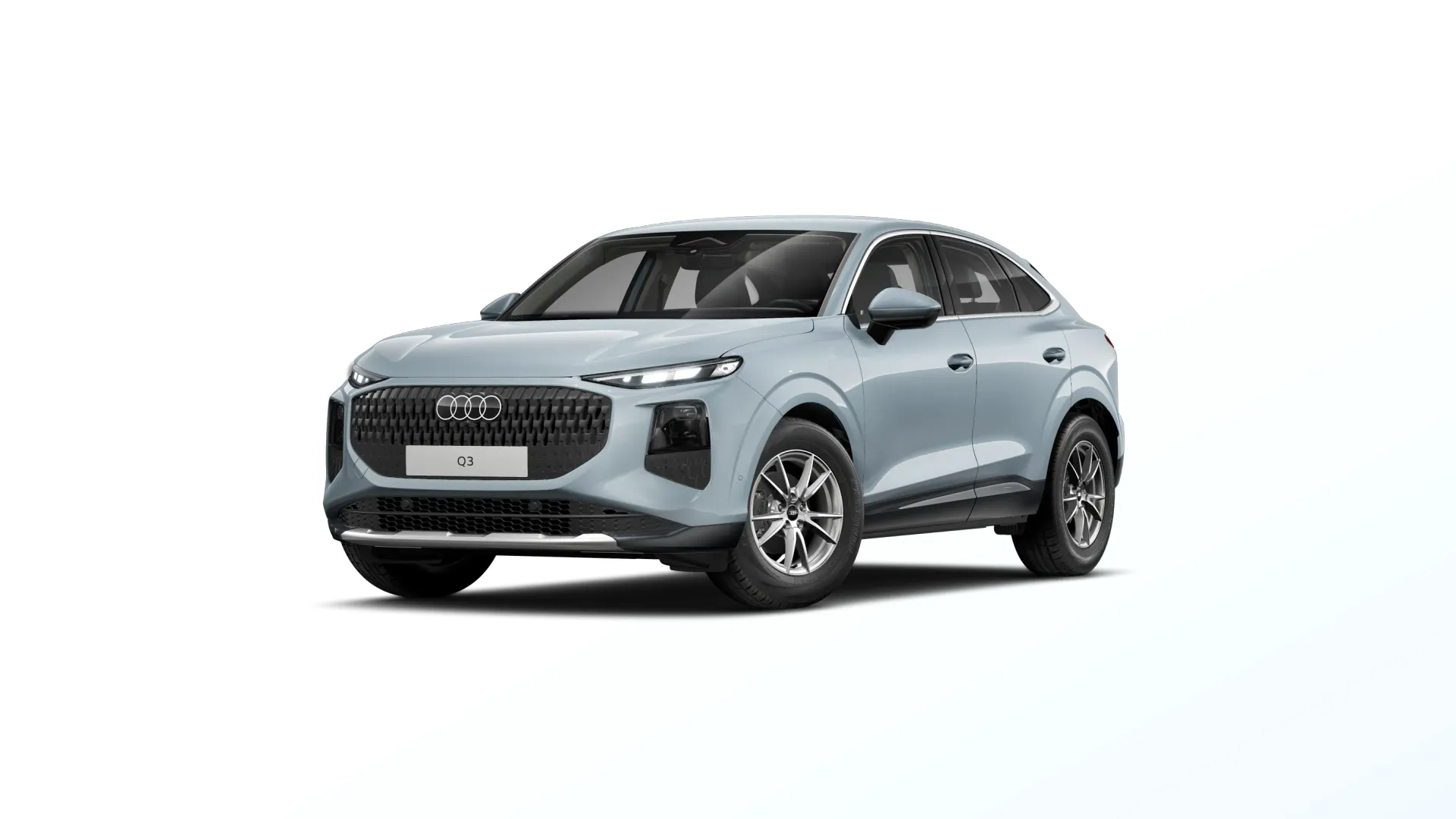 Q3 Sportback, Audi Q3, Šedá Arrow, front