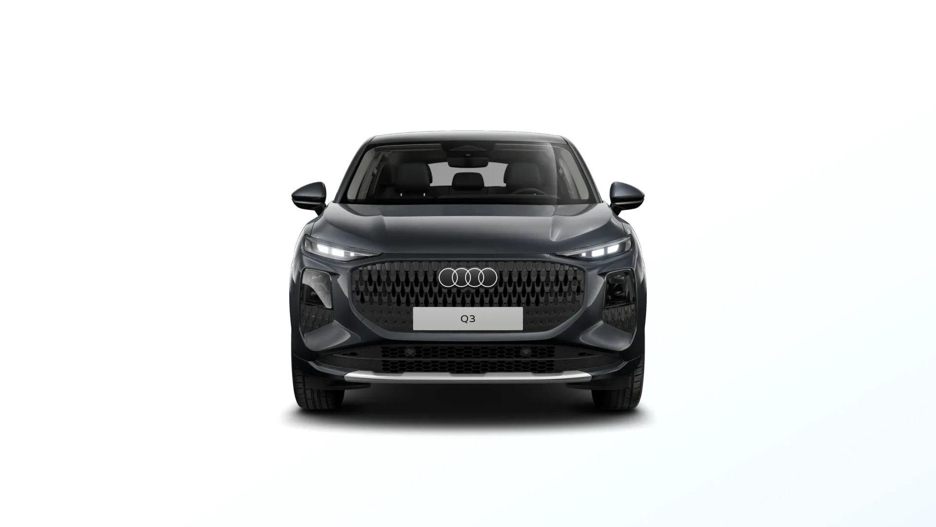 Q3 Sportback, Audi Q3, Šedá Tambora, directfront