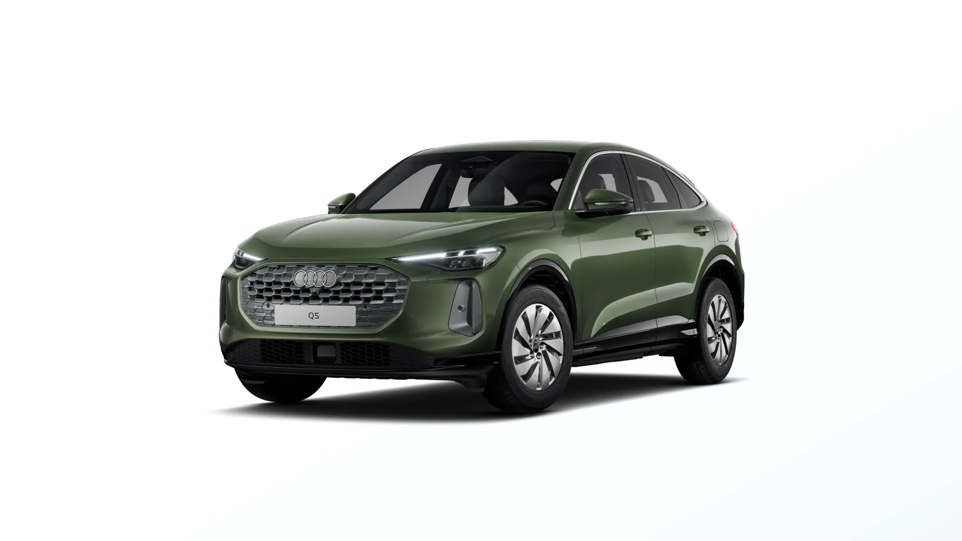 Q5 Sportback, Audi Q5 Sportback e-hybrid, Zelená District, front