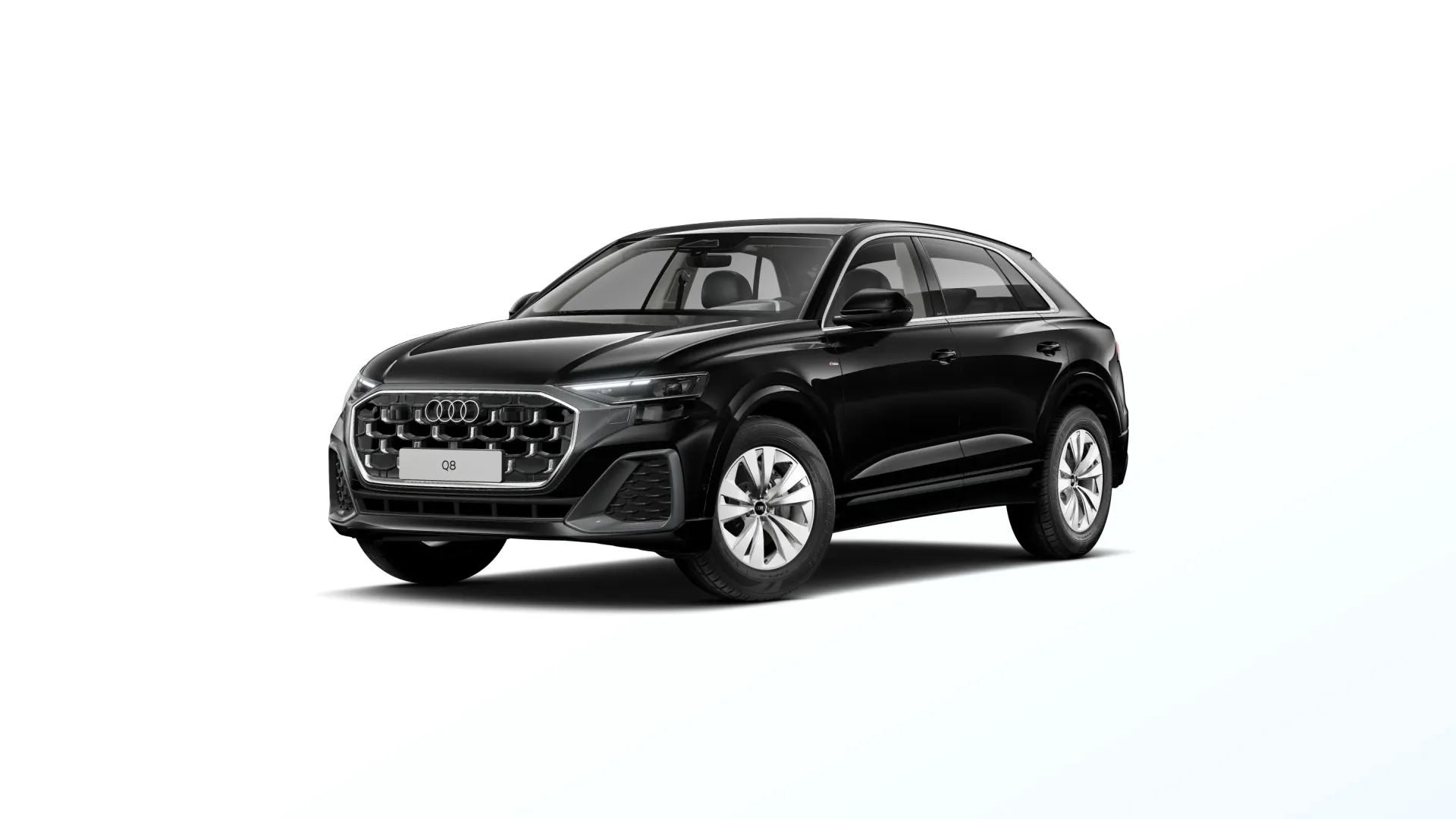 Q8 SUV, Q8 SUV, Černá Mythos, front