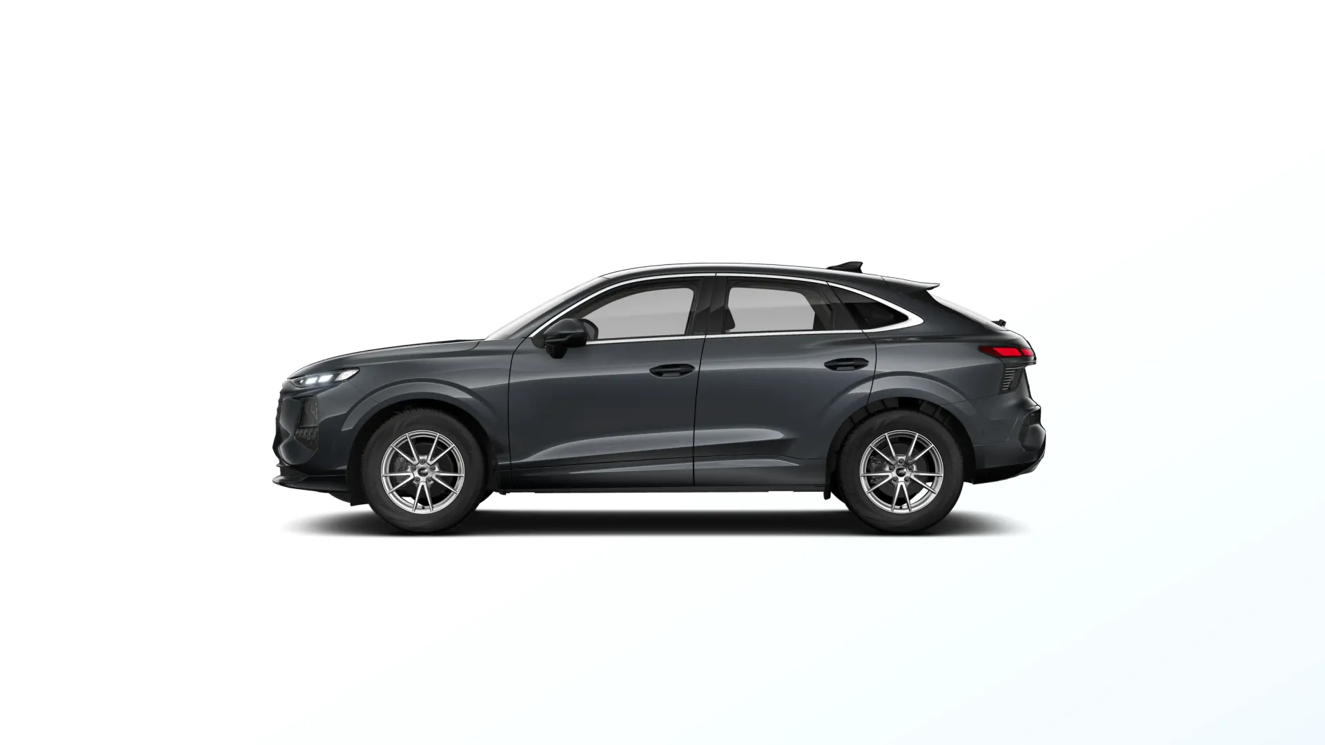 Q3 Sportback, Audi Q3, Šedá Tambora, side