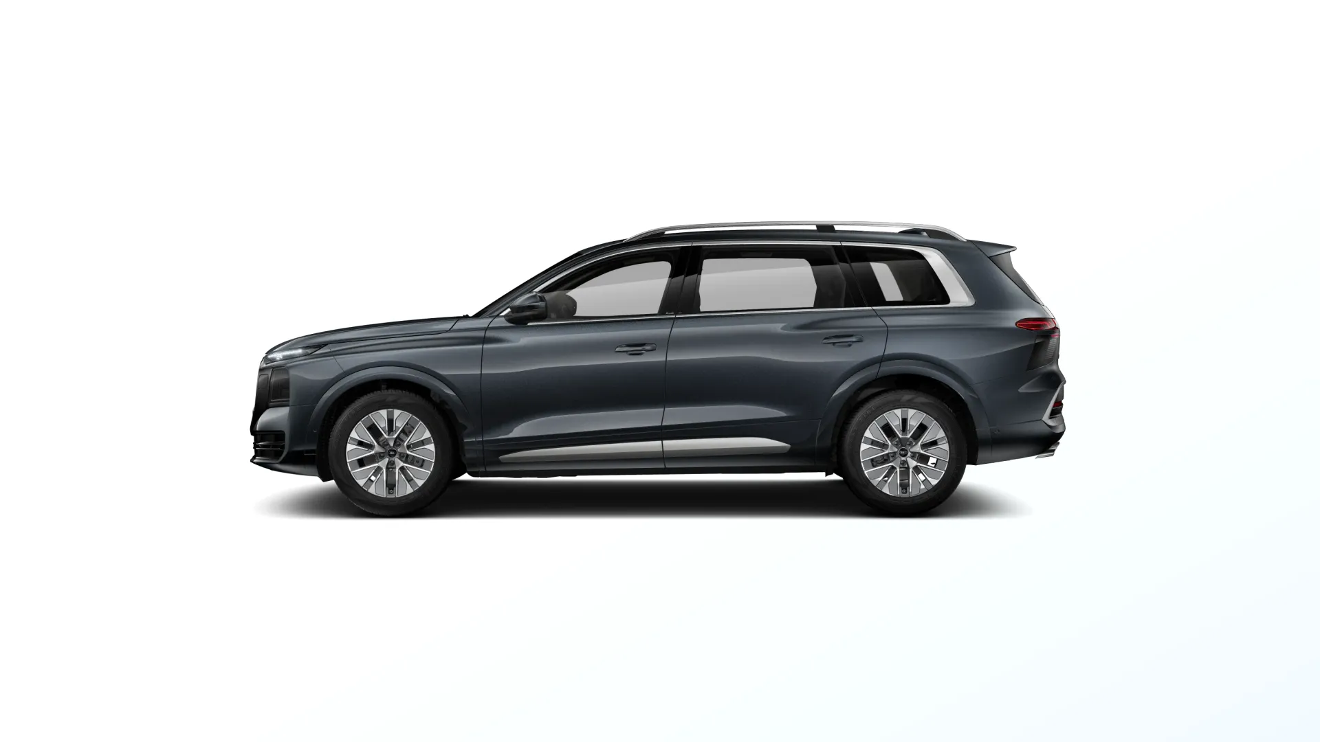 Q9 SUV, Q9 SUV, Šedá Merapi, side