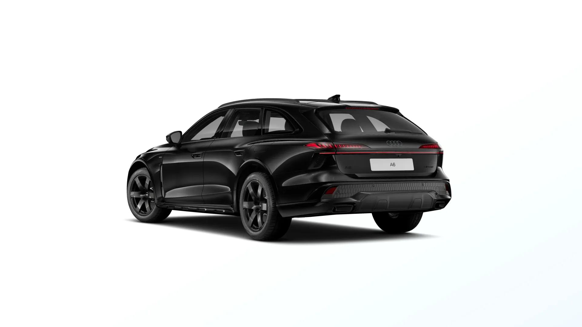 A6 allroad, A6 allroad, Černá Mythos, back