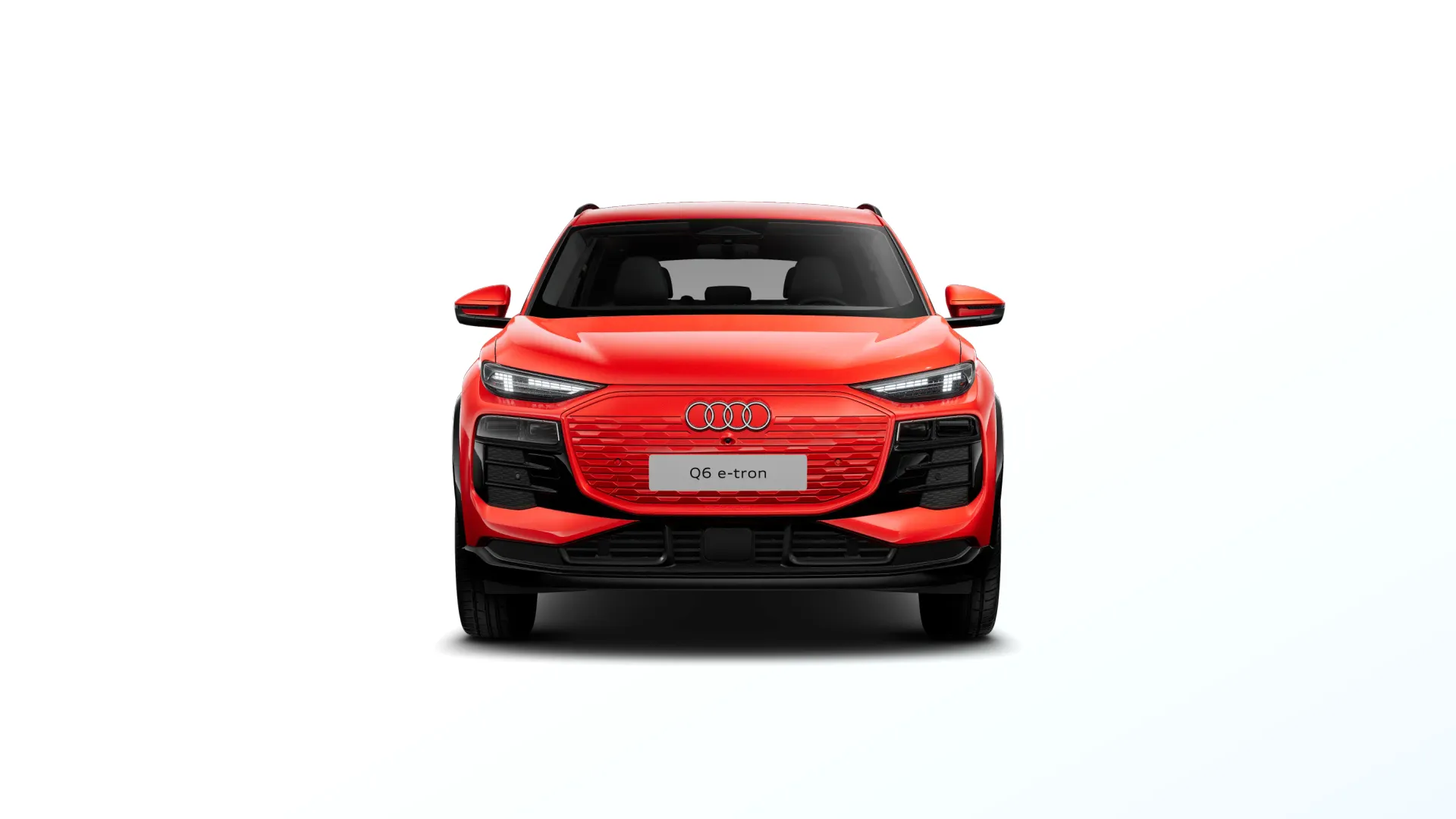 Q6 e-tron, Q6 e-tron, Červená Soneira, directfront