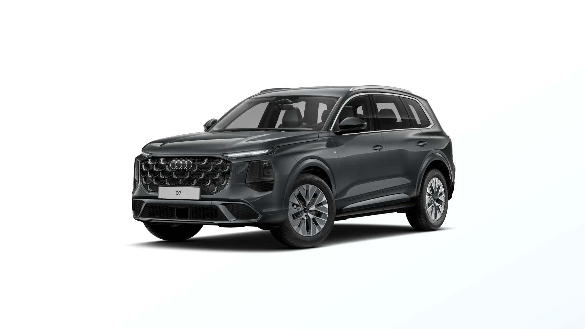 Q7 SUV, Q7 SUV, Šedá Daytona, front