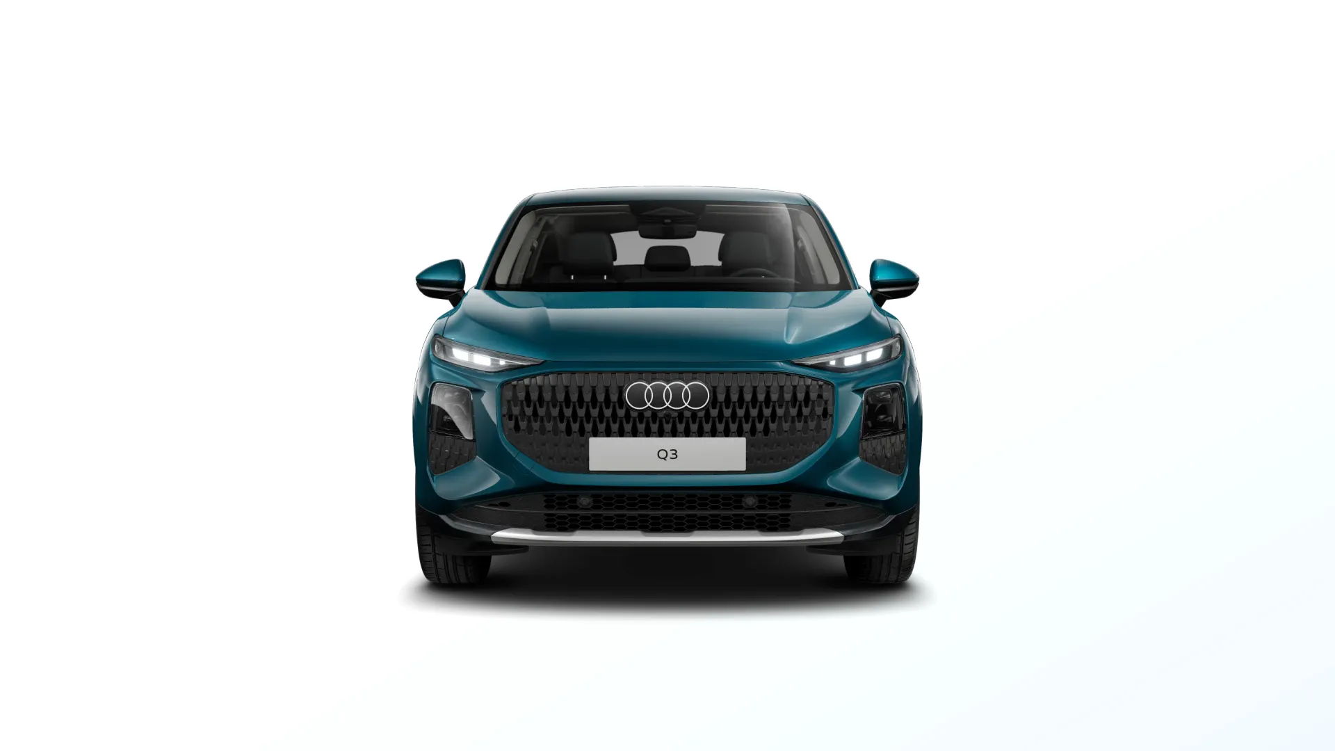 Q3 Sportback, Audi Q3, Modrá Malpelo, directfront