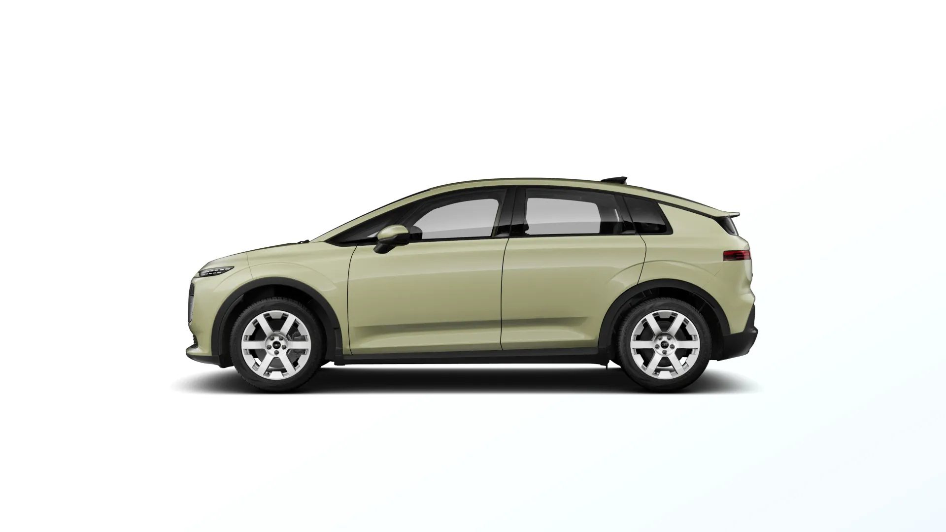 A2 e-tron, Audi A2 e-tron, Zelená Pistachio, side