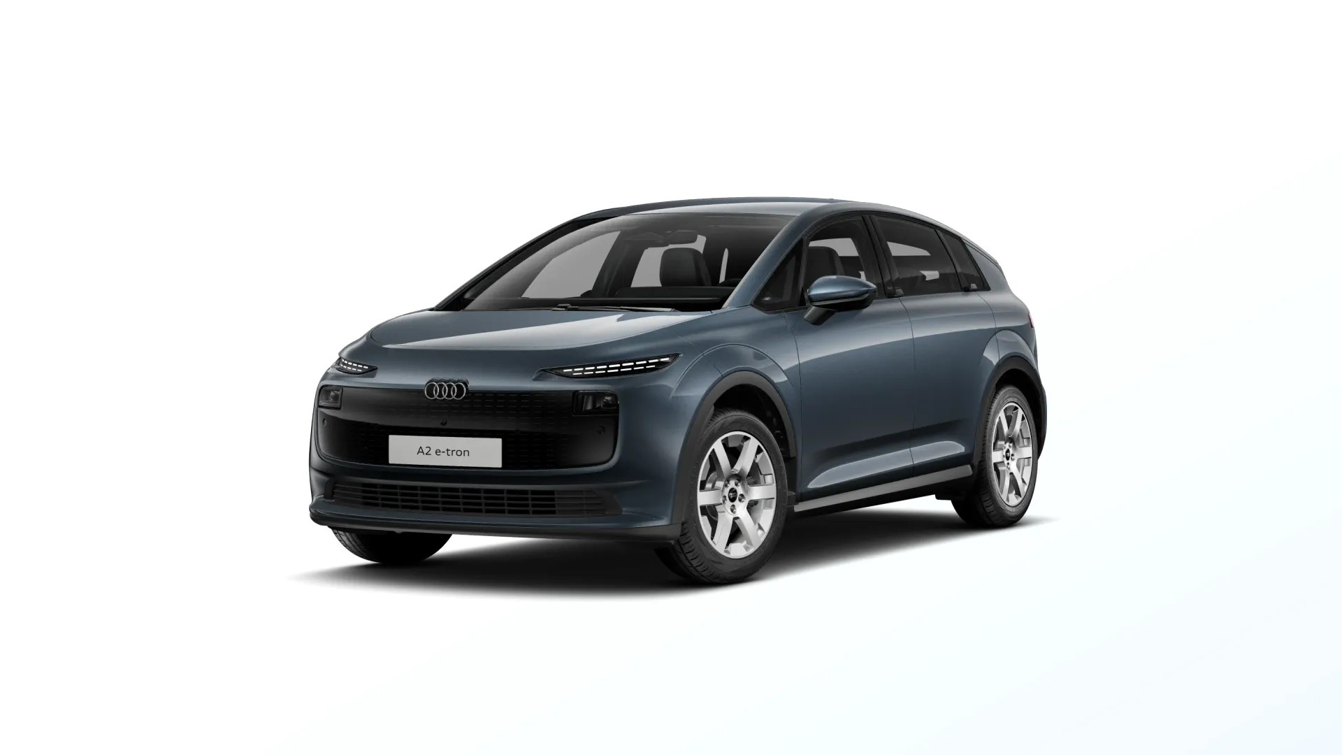 A2 e-tron, Audi A2 e-tron, Modrá Horizon, front