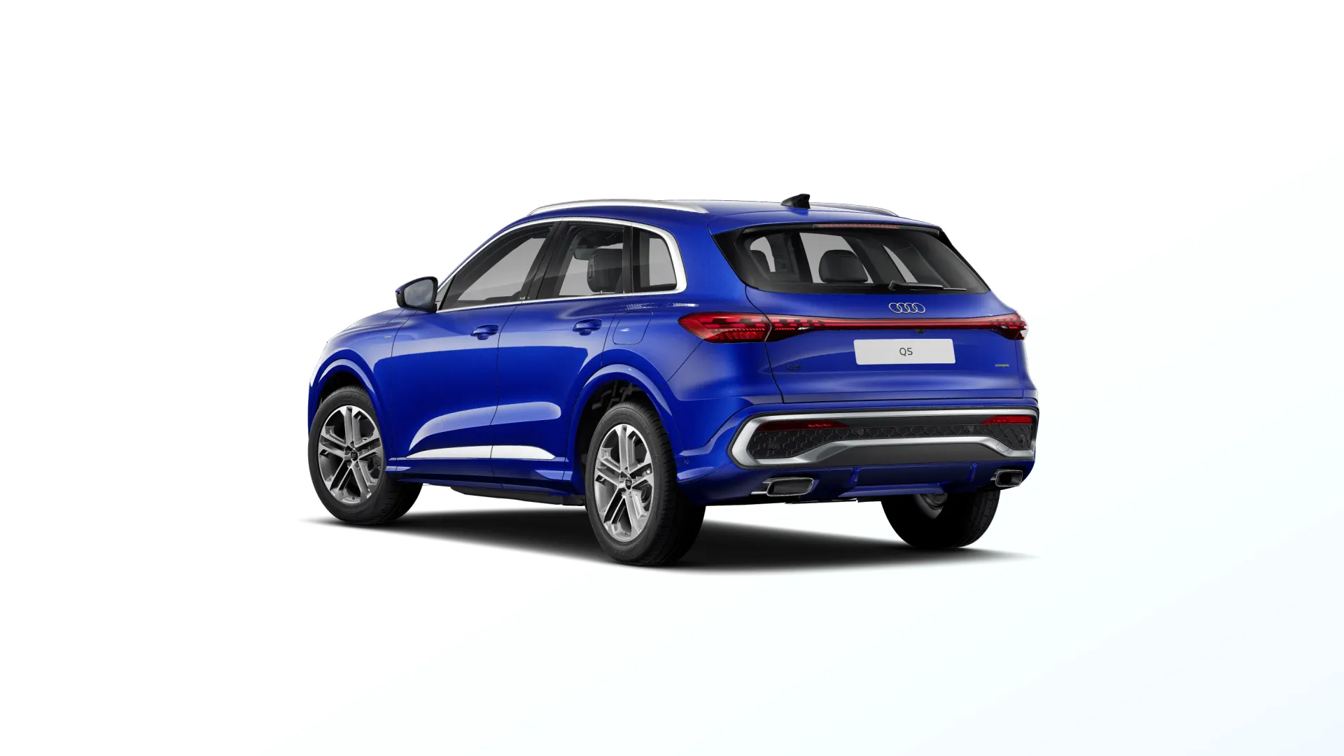 Q5, Audi Q5 e-hybrid, Modrá Ultra, back