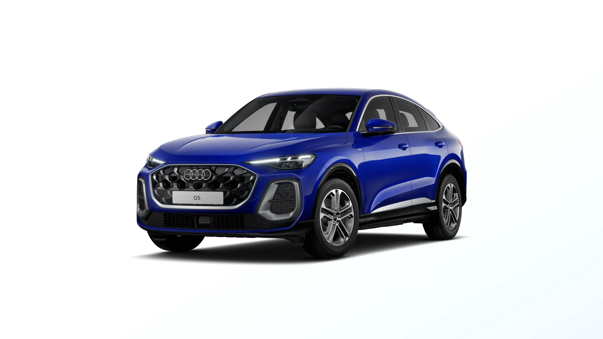 Q5 Sportback, Audi Q5 Sportback, Modrá Ultra, front
