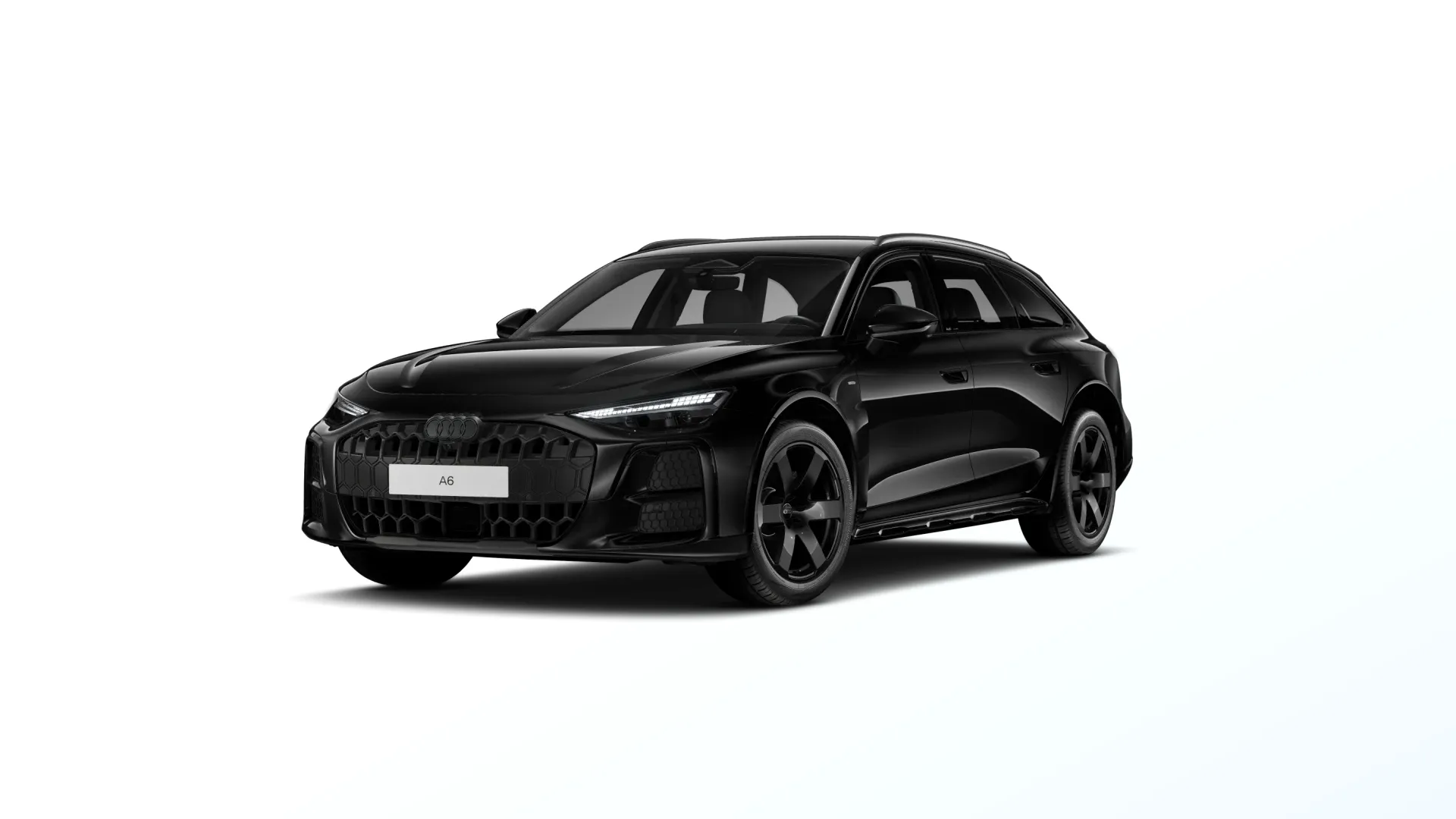 A6 allroad, A6 allroad, Černá Mythos, front