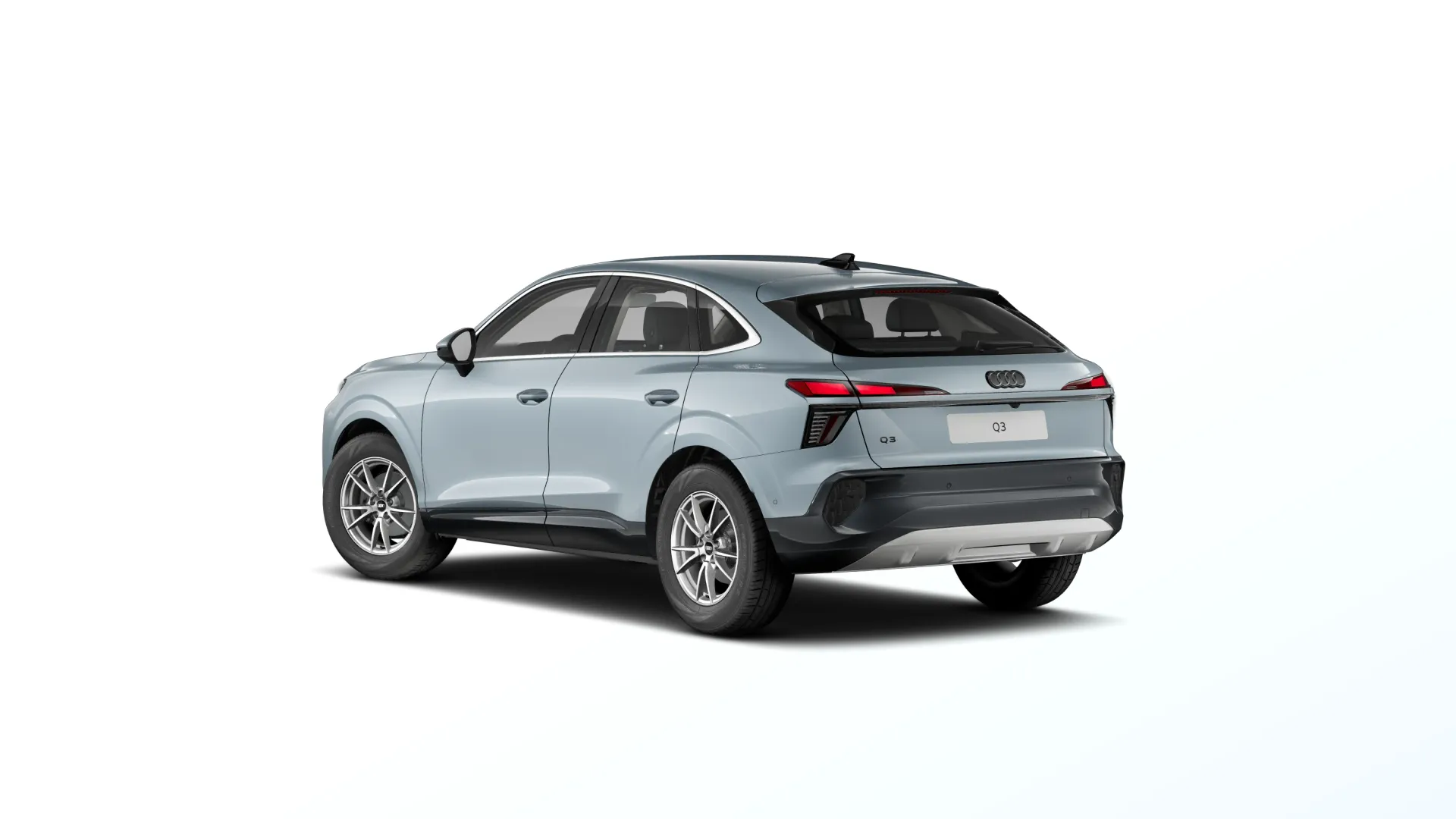 Q3 Sportback, Audi Q3, Šedá Arrow, back