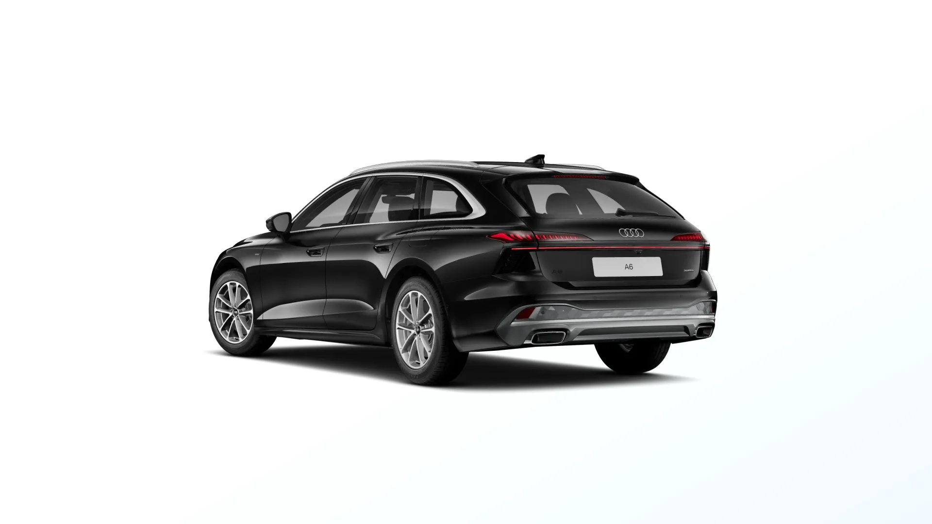 A6 Avant, A6 Avant e-hybrid, Černá Mythos, back
