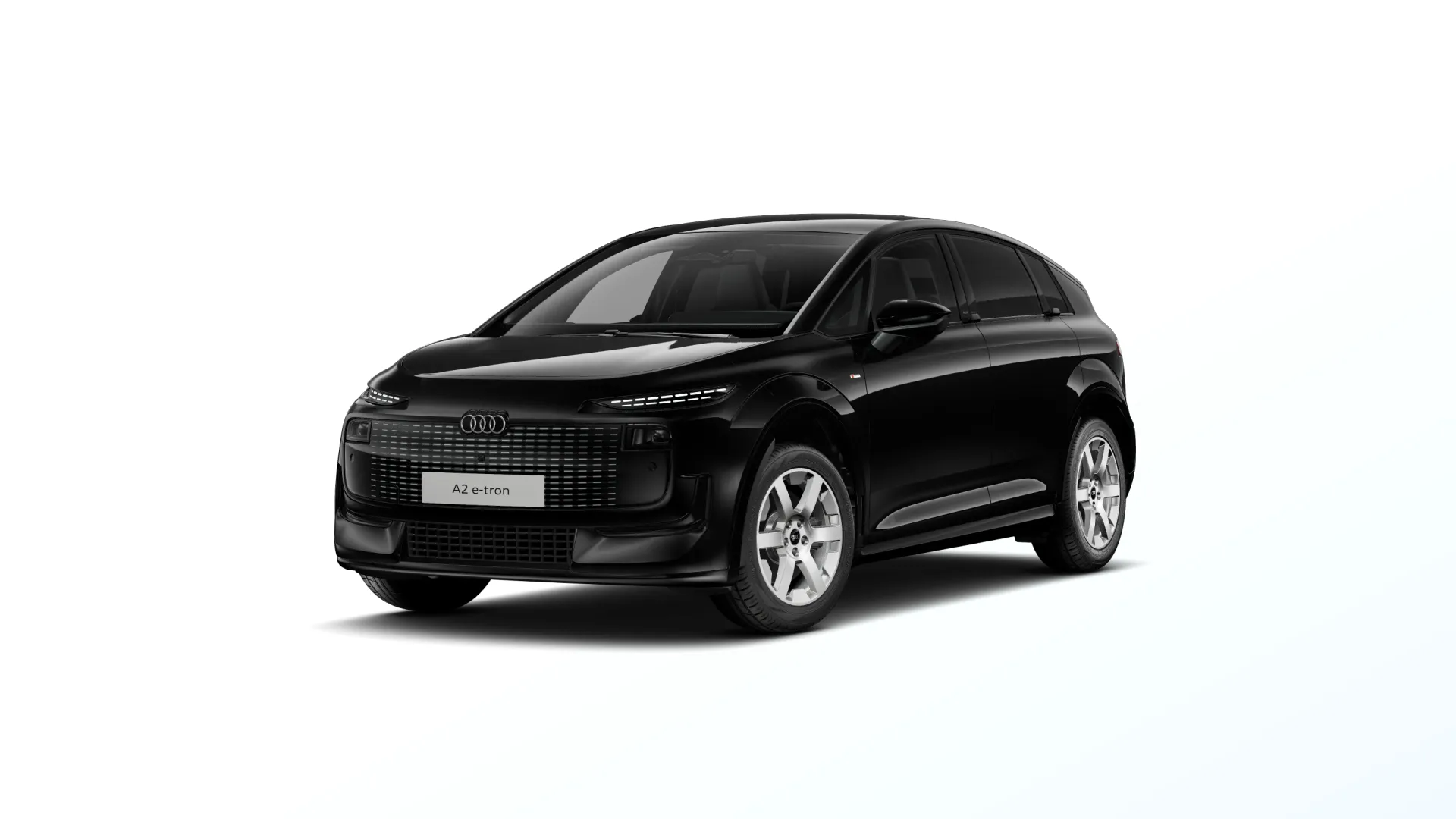 A2 e-tron, Audi A2 e-tron Edition One, Černá Mythos, front