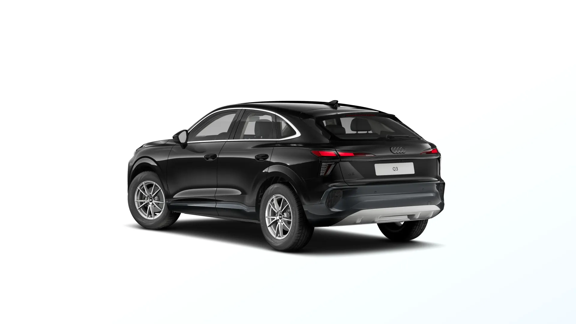 Q3 Sportback, Audi Q3, Černá Mythos, back