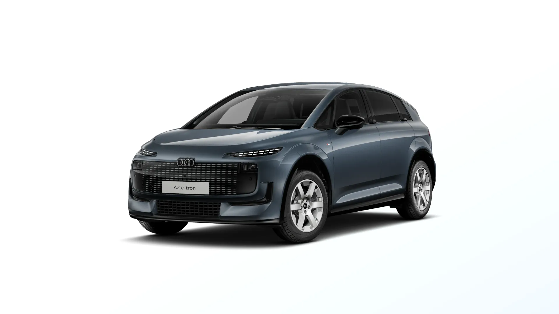 A2 e-tron, Audi A2 e-tron Edition One, Modrá Horizon, front