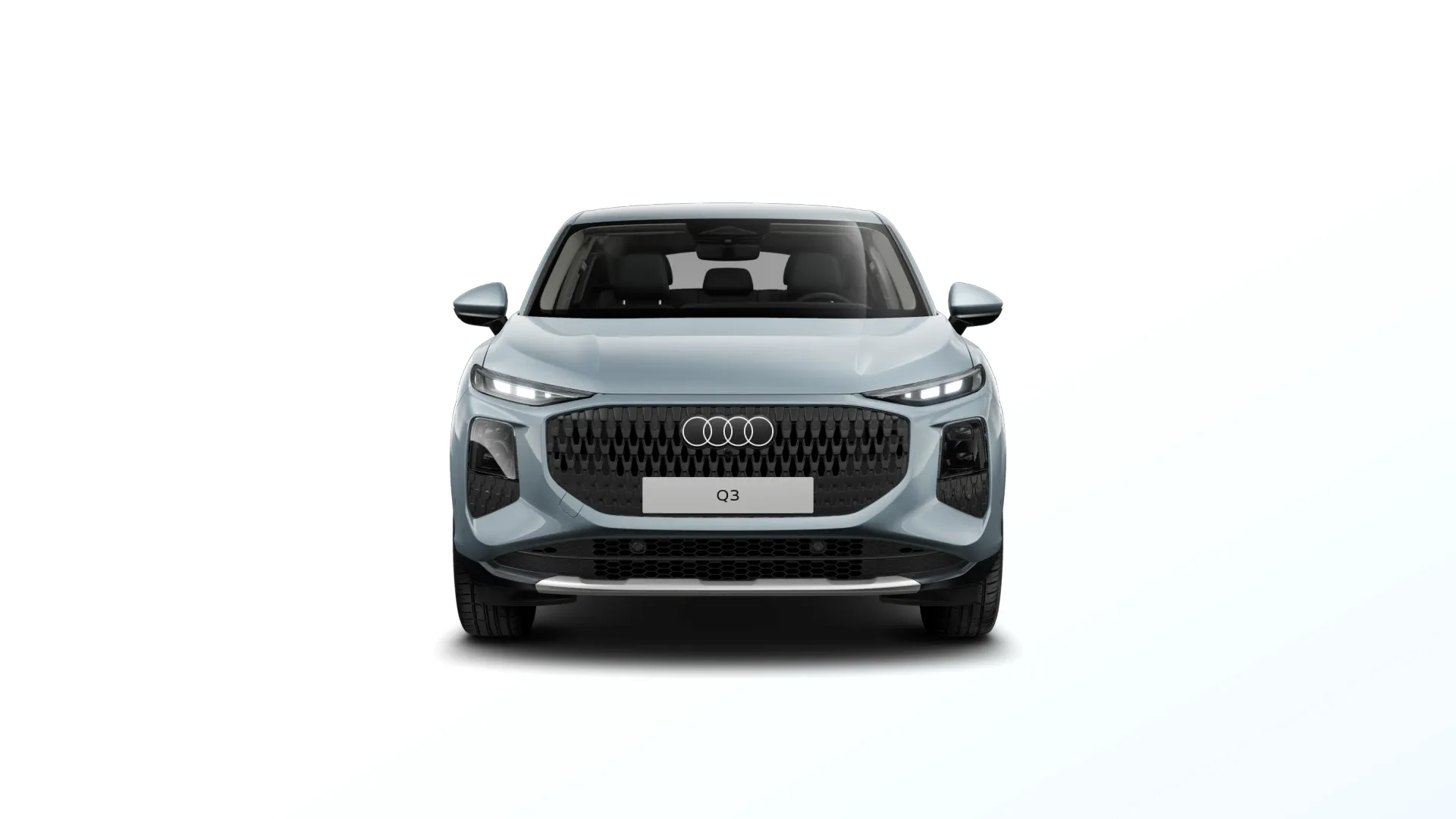 Q3 Sportback, Audi Q3, Šedá Arrow, directfront
