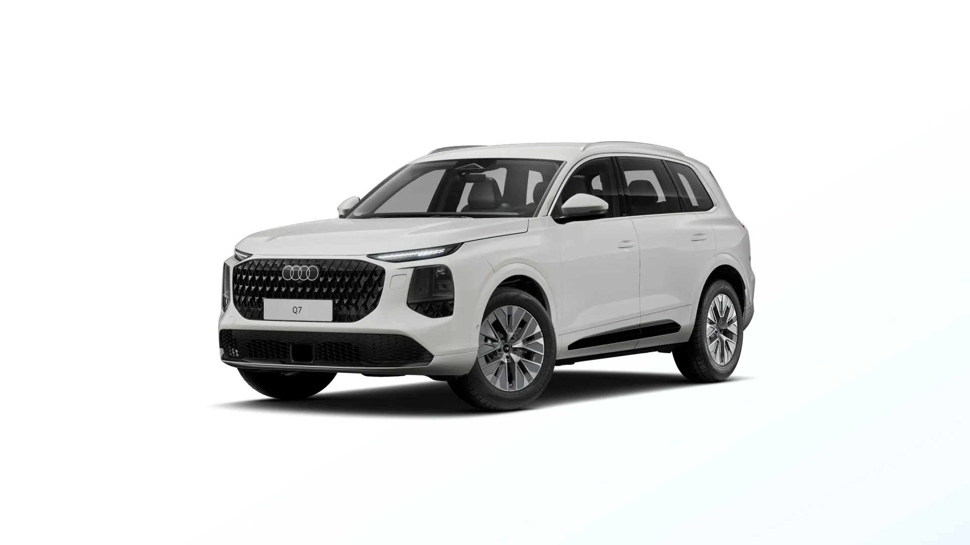 Q7 SUV, Q7 SUV, Bílá Carrara, front