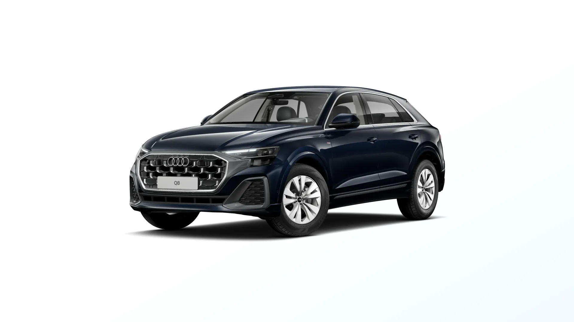 Q8 SUV, Q8 SUV, Modrá Waitomo, front
