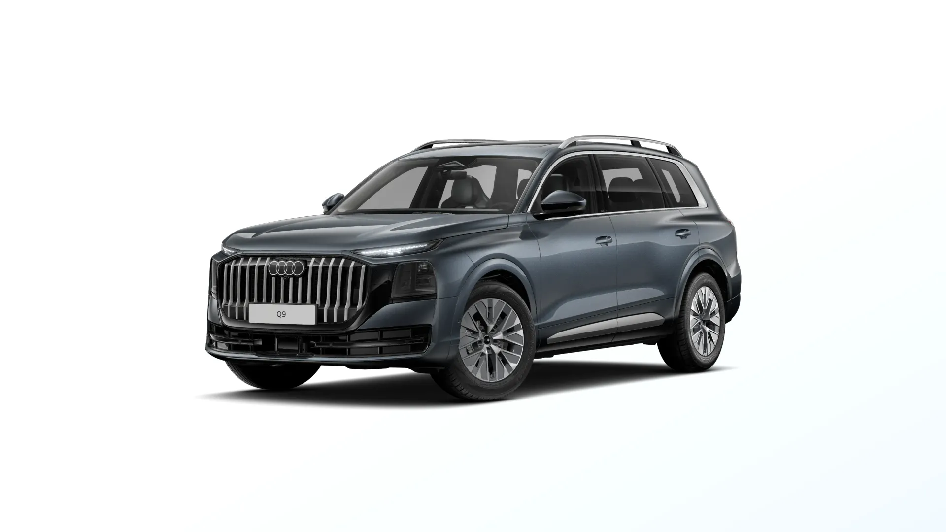 Q9 SUV, Q9 SUV, Šedá Merapi, front
