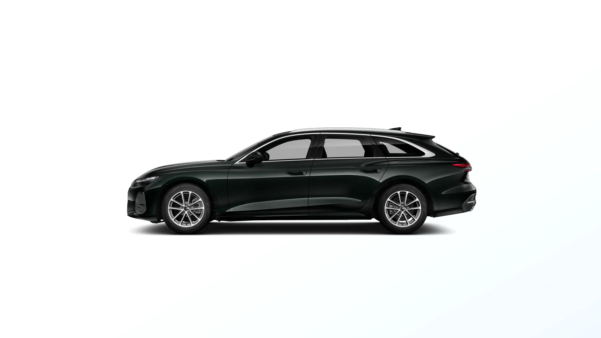 A6 Avant, A6 Avant, Zelená Midnight, side