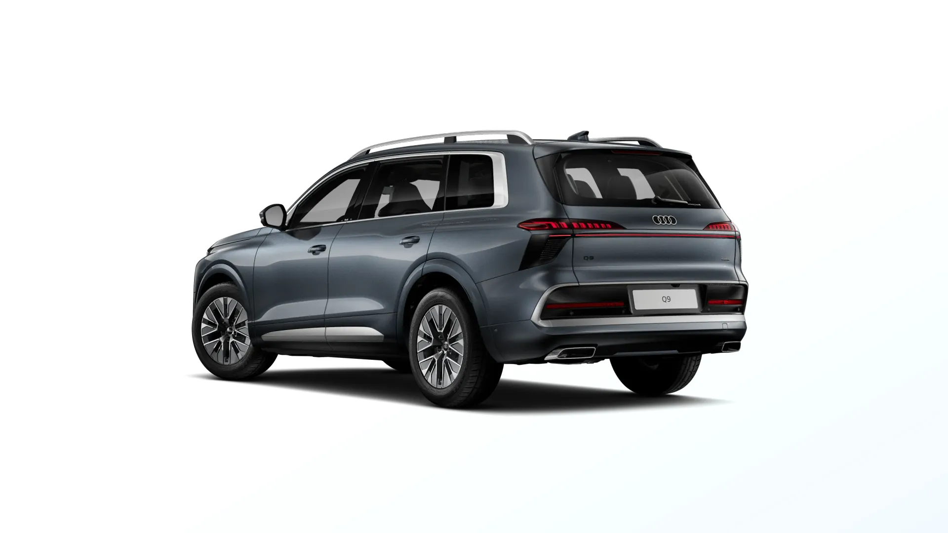 Q9 SUV, Q9 SUV, Šedá Merapi, back