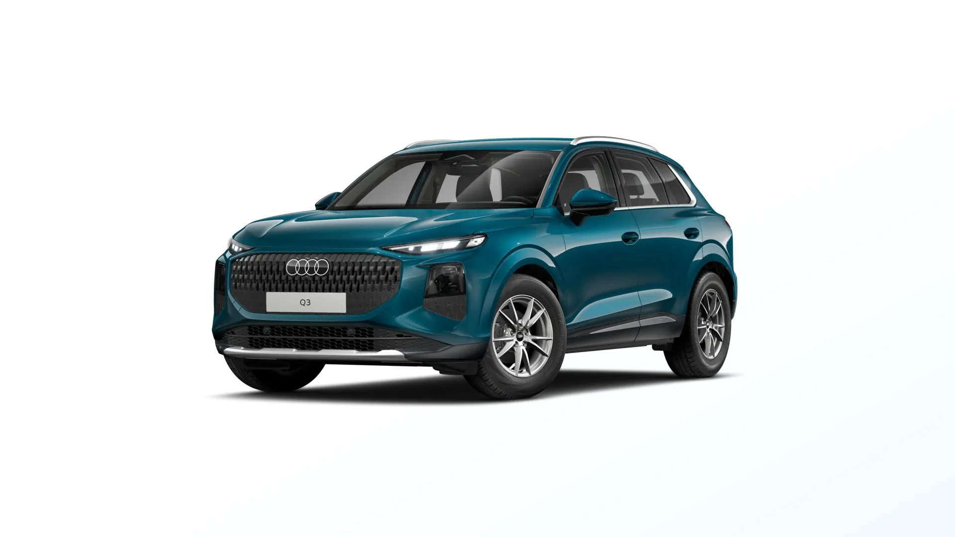 Q3, Audi Q3, Modrá Malpelo, front