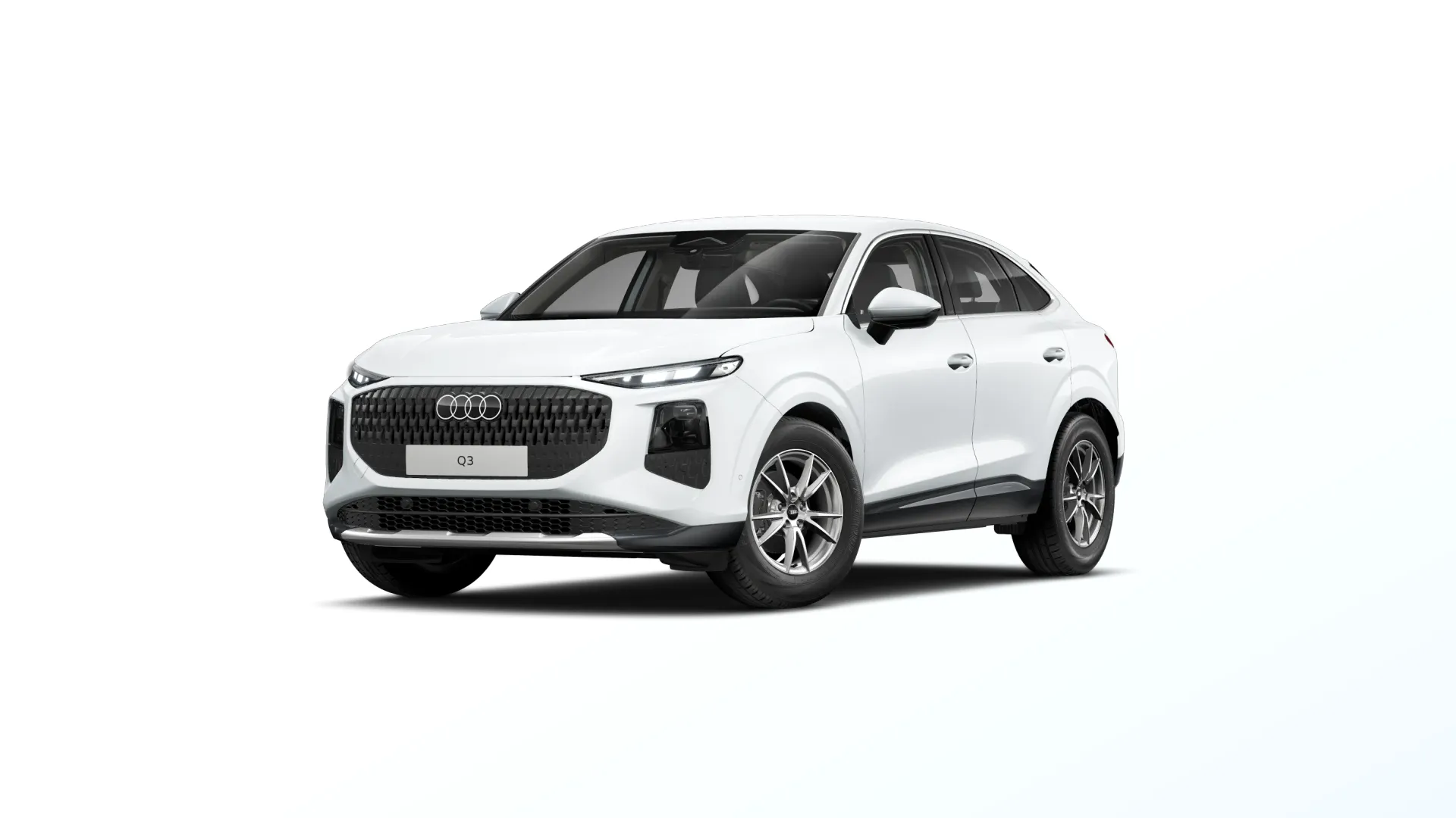 Q3 Sportback, Audi Q3, Bílá Gletscher, front