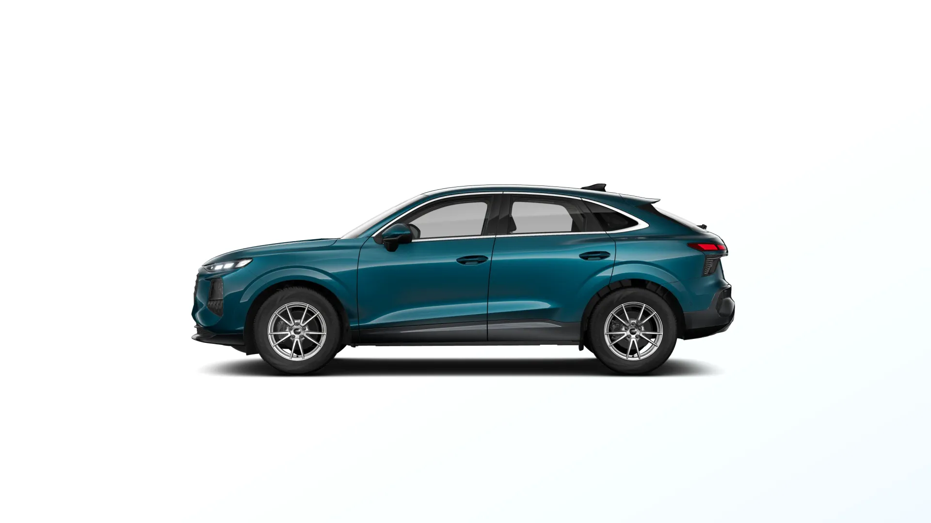 Q3 Sportback, Audi Q3, Modrá Malpelo, side