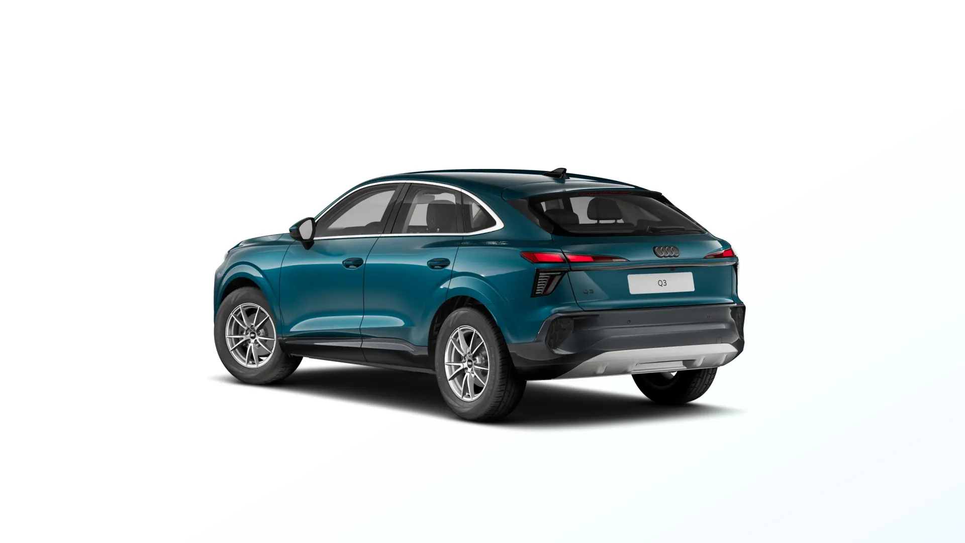 Q3 Sportback, Audi Q3, Modrá Malpelo, back