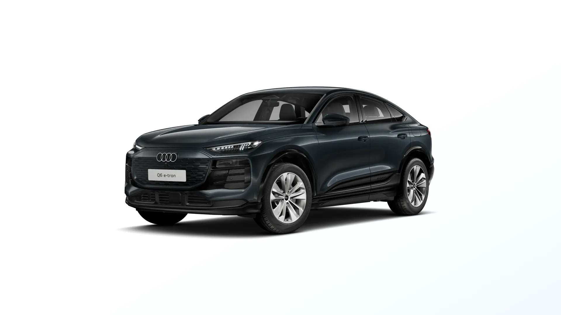 Q6 Sportback e-tron, Q6 e-tron Sportback, Šedá Manhattan, front