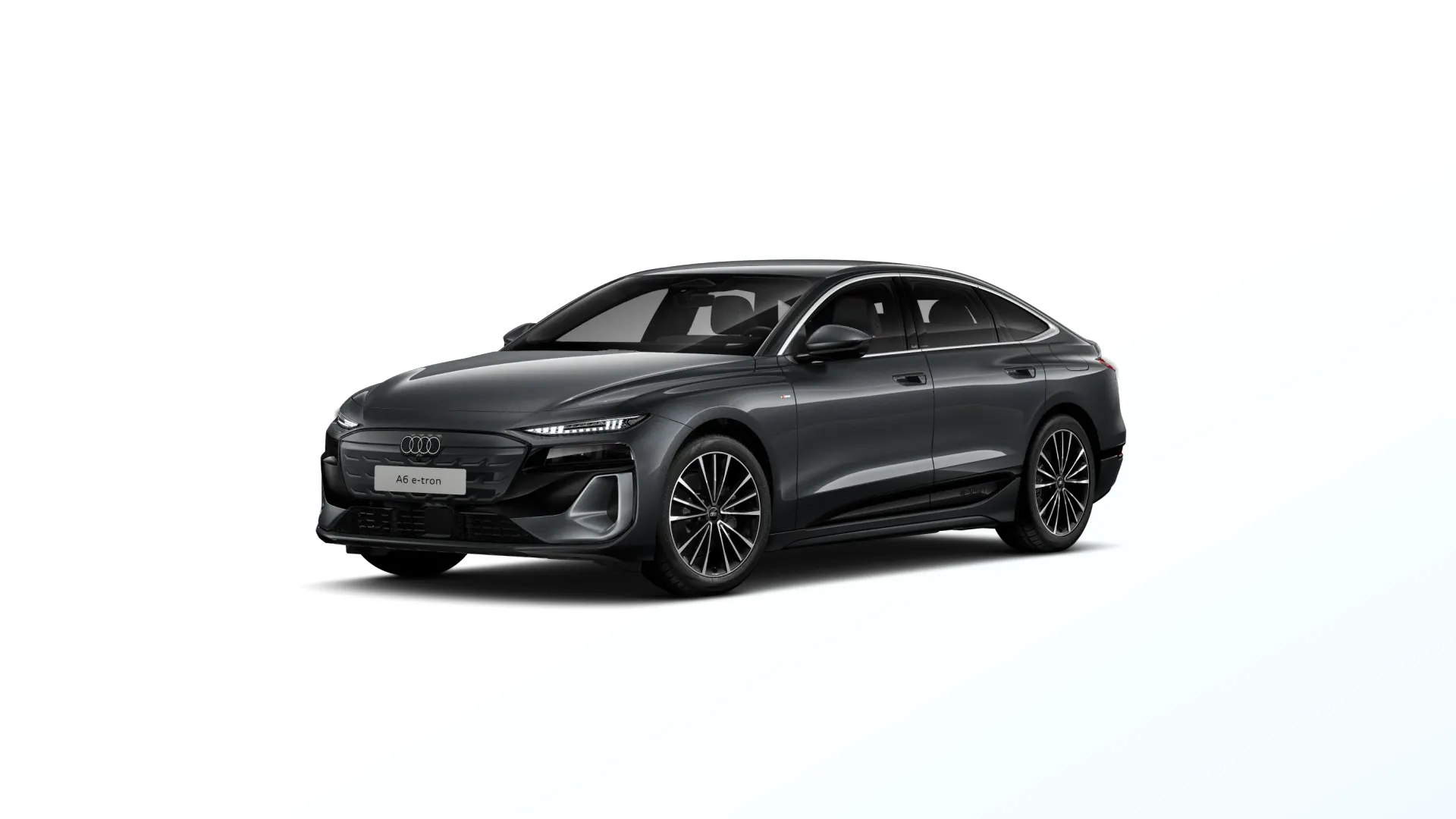 A6 Sportback e-tron, A6 Sportback, Šedá Daytona, front