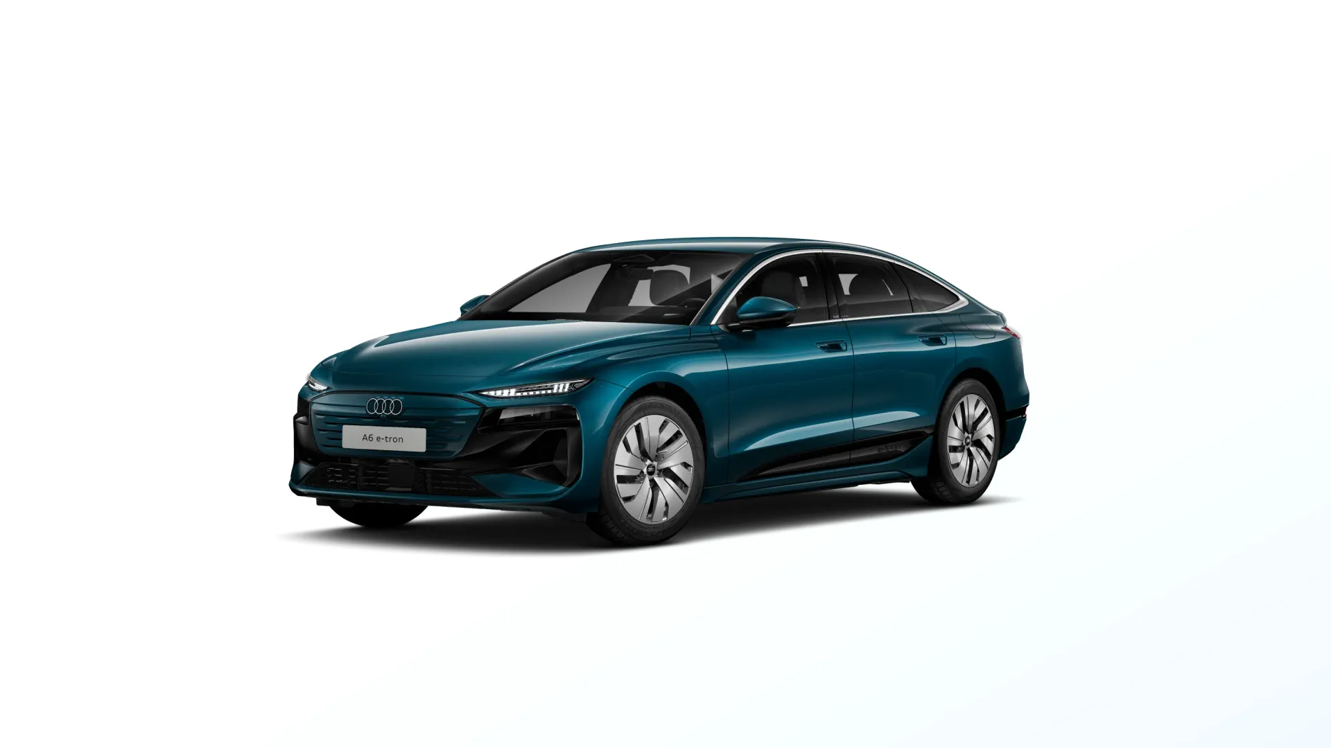 A6 Sportback e-tron, A6 Sportback, Modrá Malpelo, front