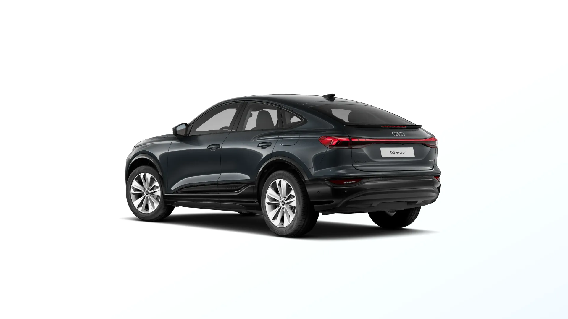 Q6 Sportback e-tron, Q6 e-tron Sportback, Šedá Manhattan, back