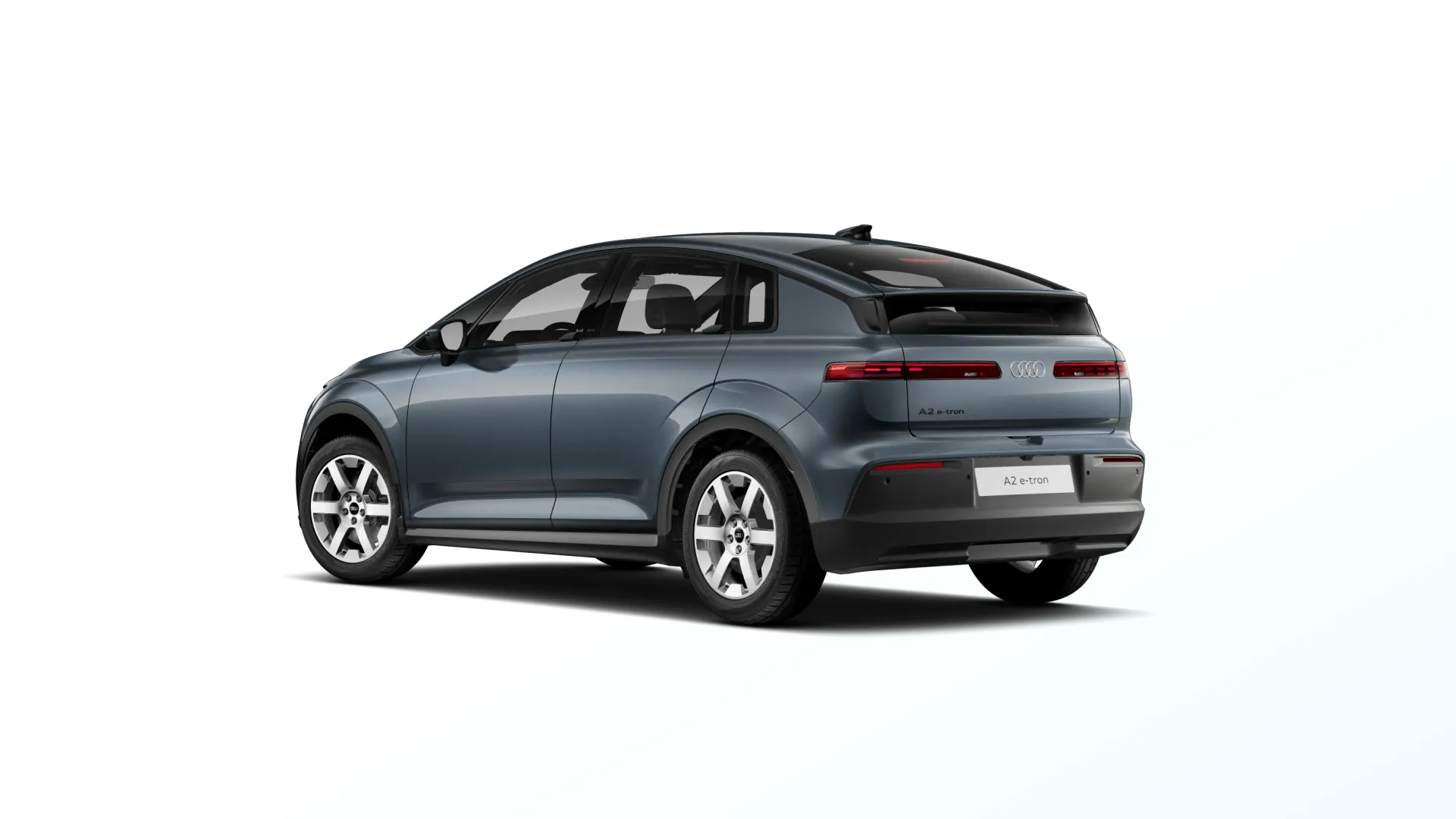 A2 e-tron, Audi A2 e-tron, Modrá Horizon, back