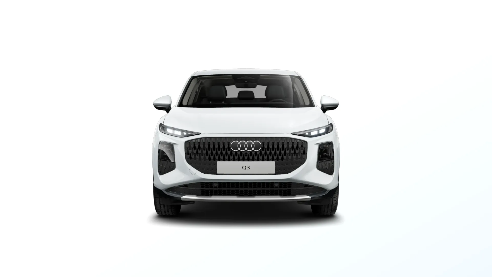Q3 Sportback, Audi Q3, Bílá Gletscher, directfront