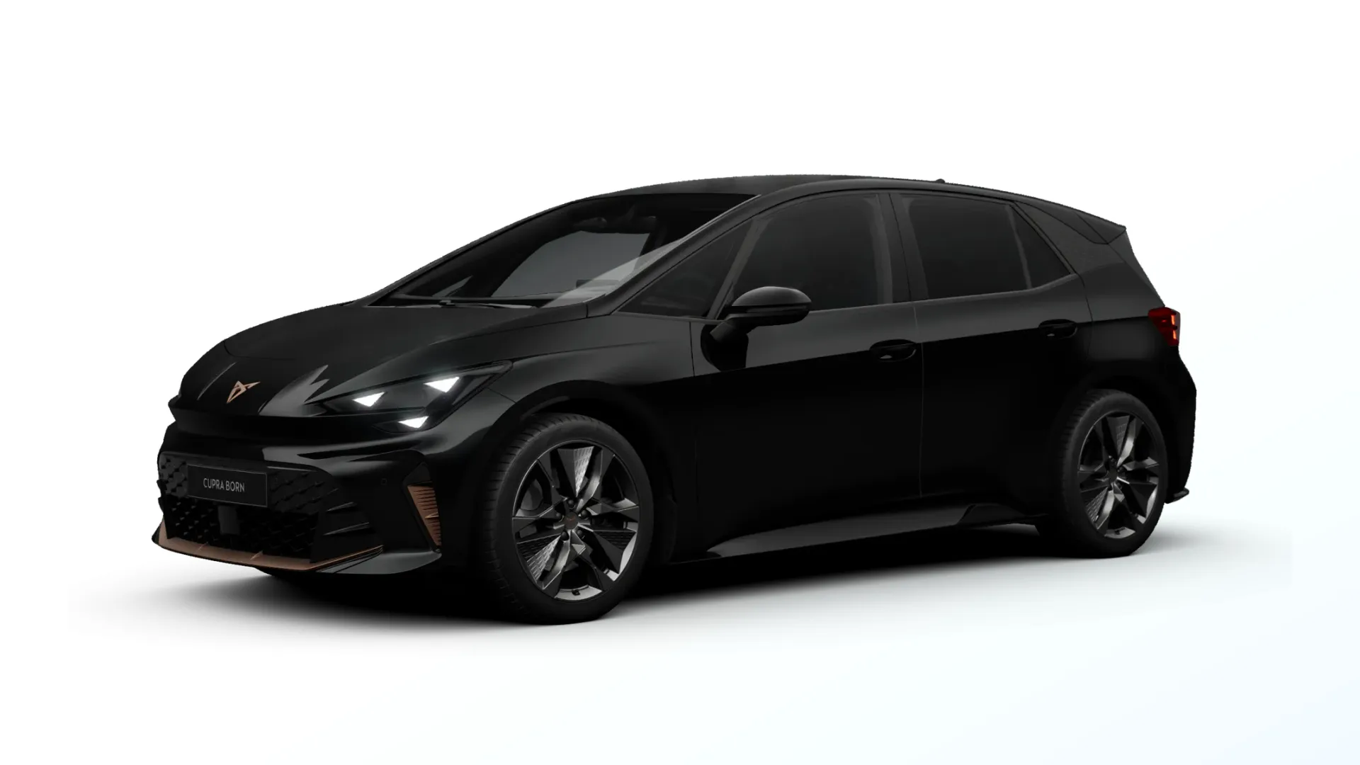 CUPRA Born, BORN, Midnight černá, front