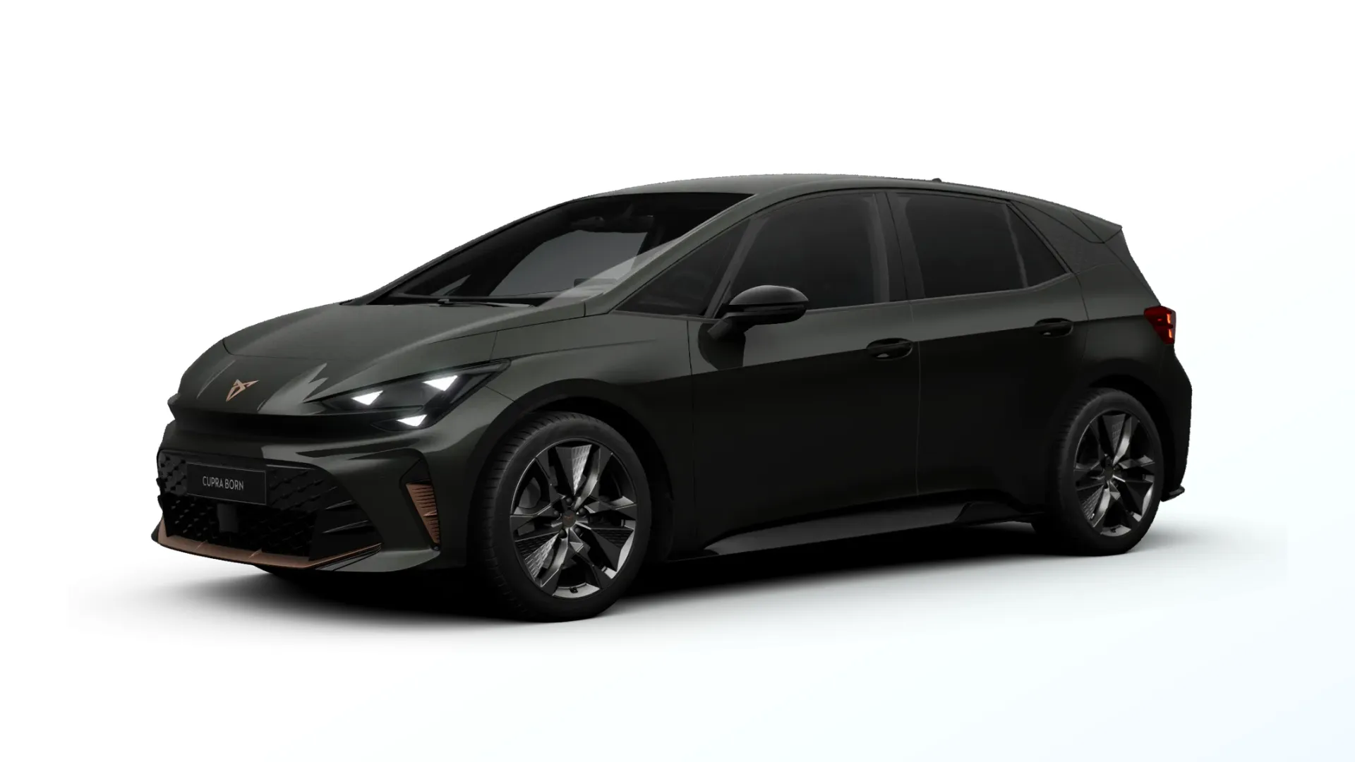 CUPRA Born, ENDURANCE, Dark Forest zelená, front