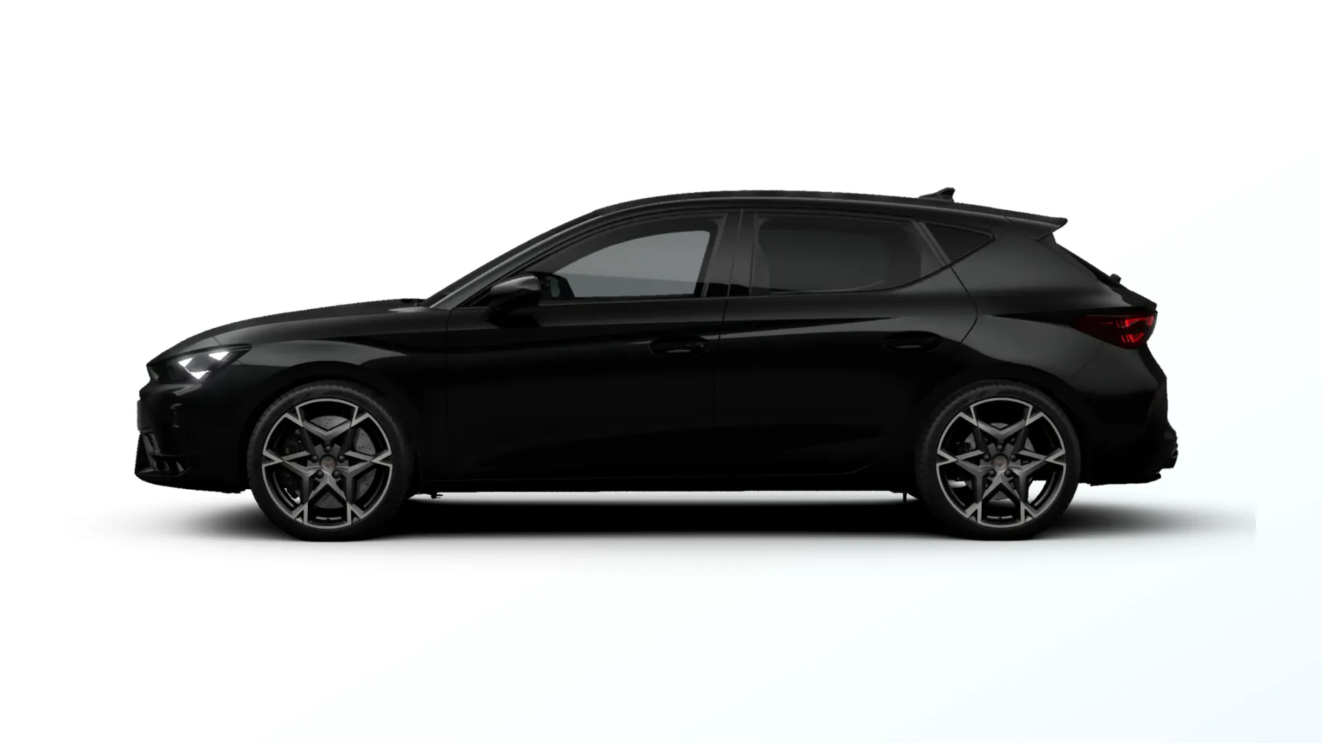 CUPRA Leon, VZ, Midnight černá, side