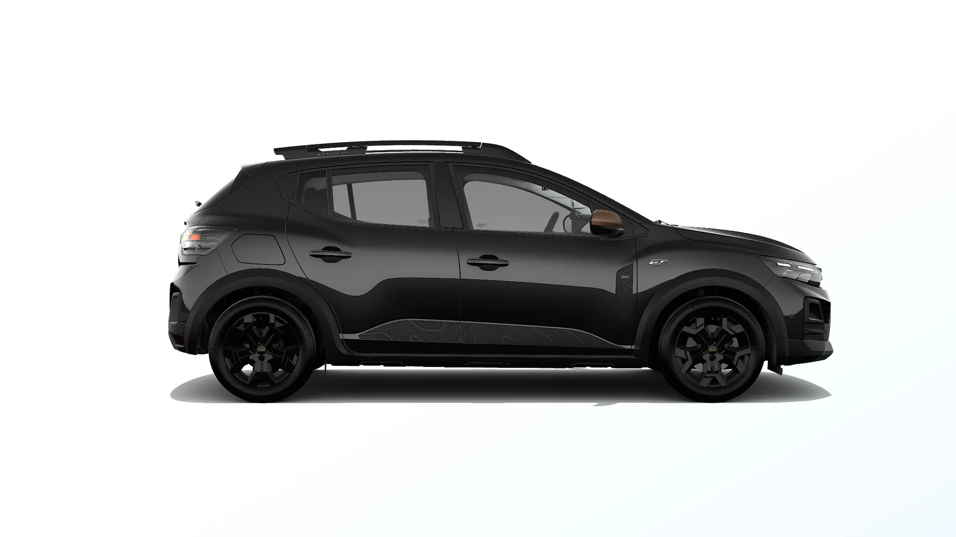 Sandero Stepway, Extreme, černá Nacré, front