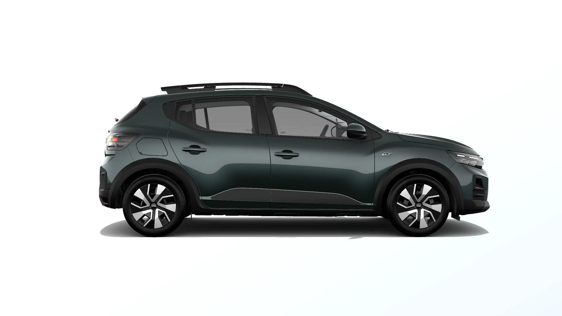 Sandero Stepway, Expression, zelená Cèdre, front