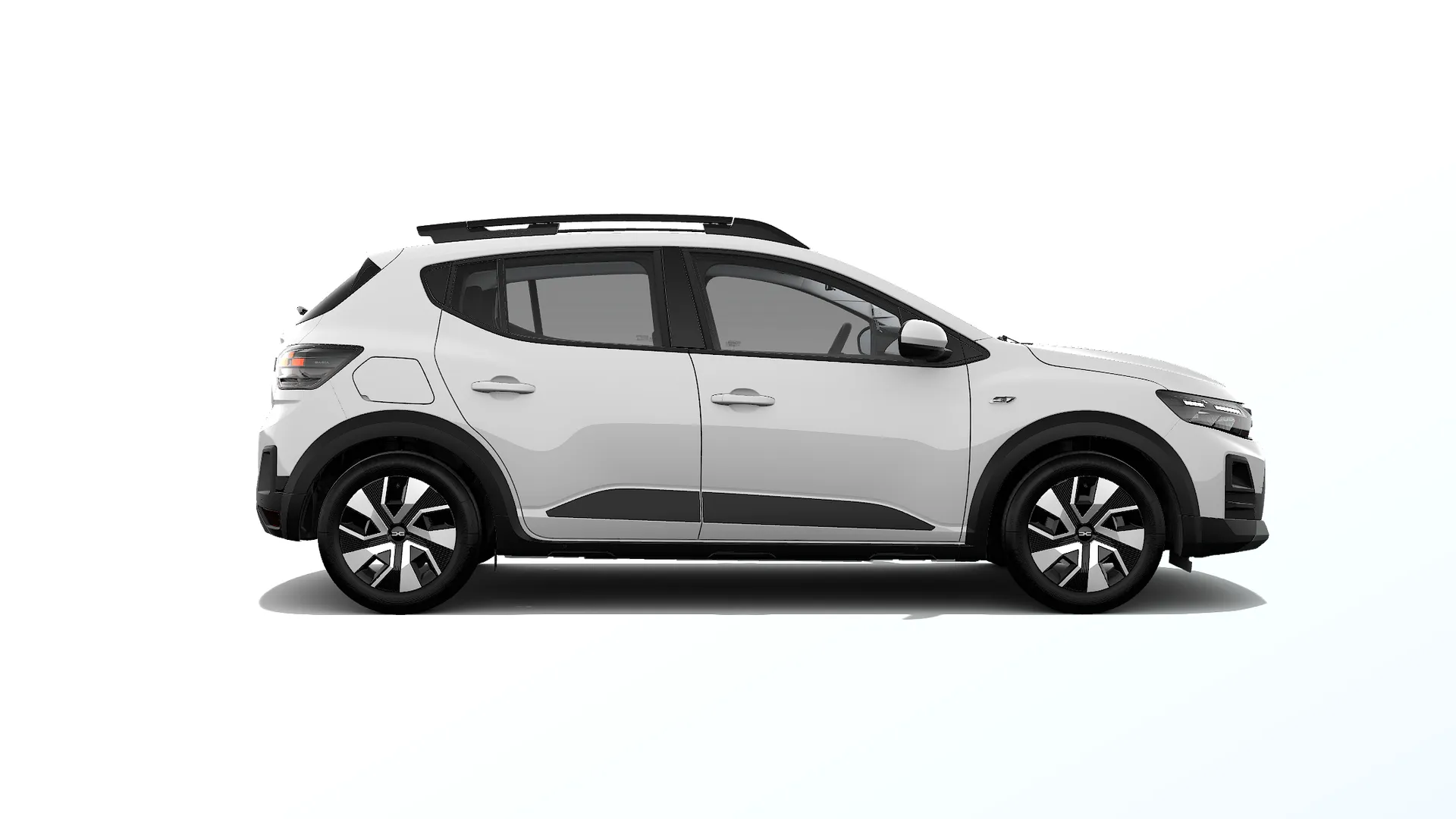 Sandero Stepway, Expression, bílá Glacier, front