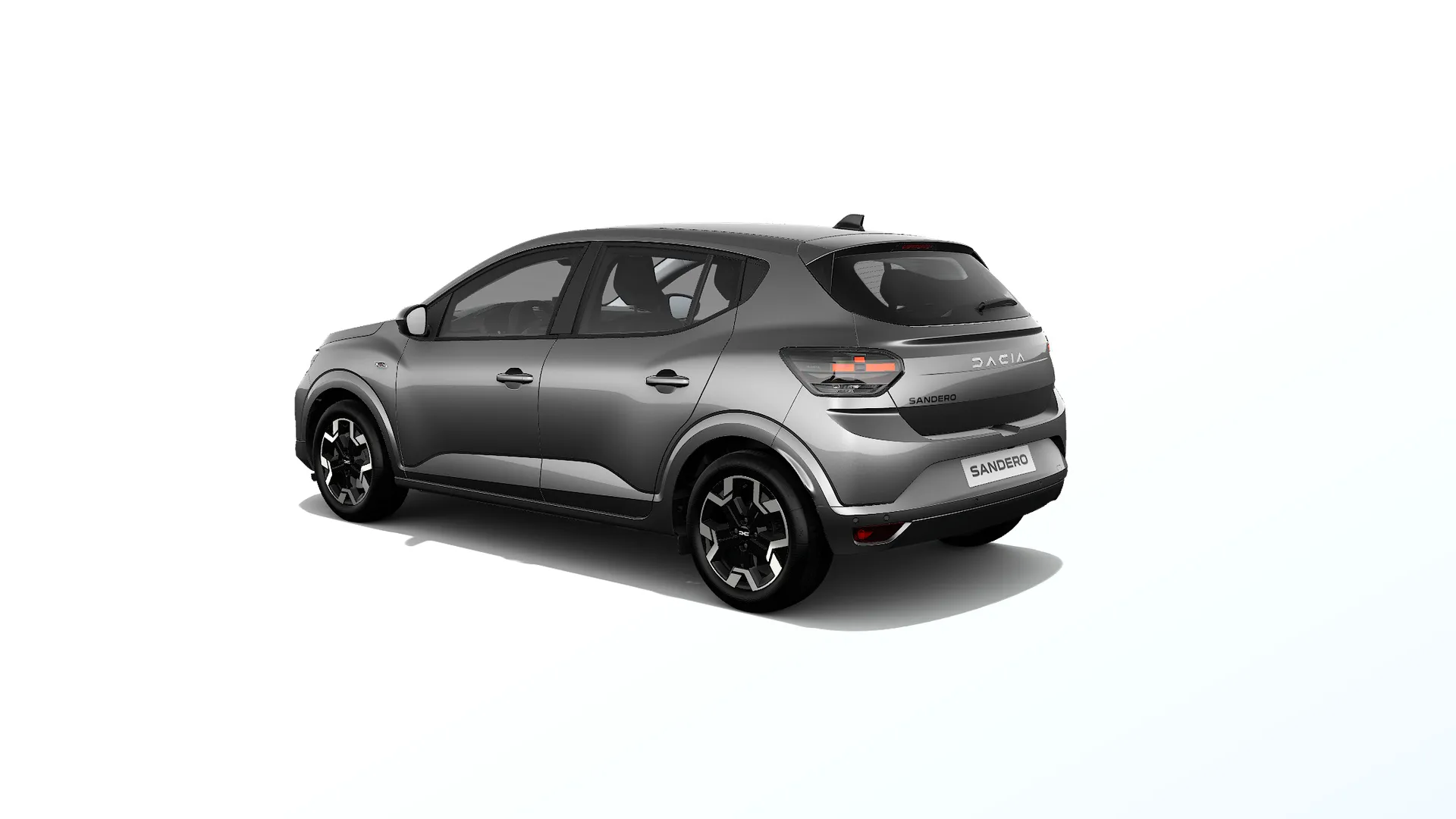 Sandero, Journey, šedá Schiste, rear