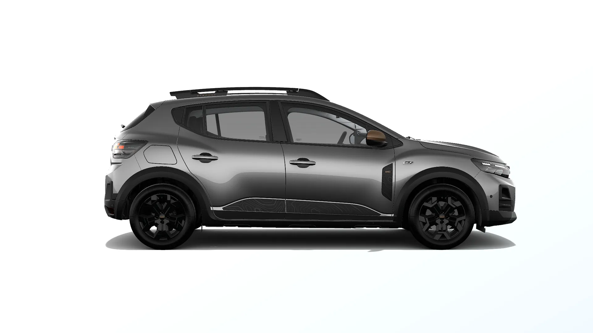 Sandero Stepway, Extreme, šedá Schiste, front